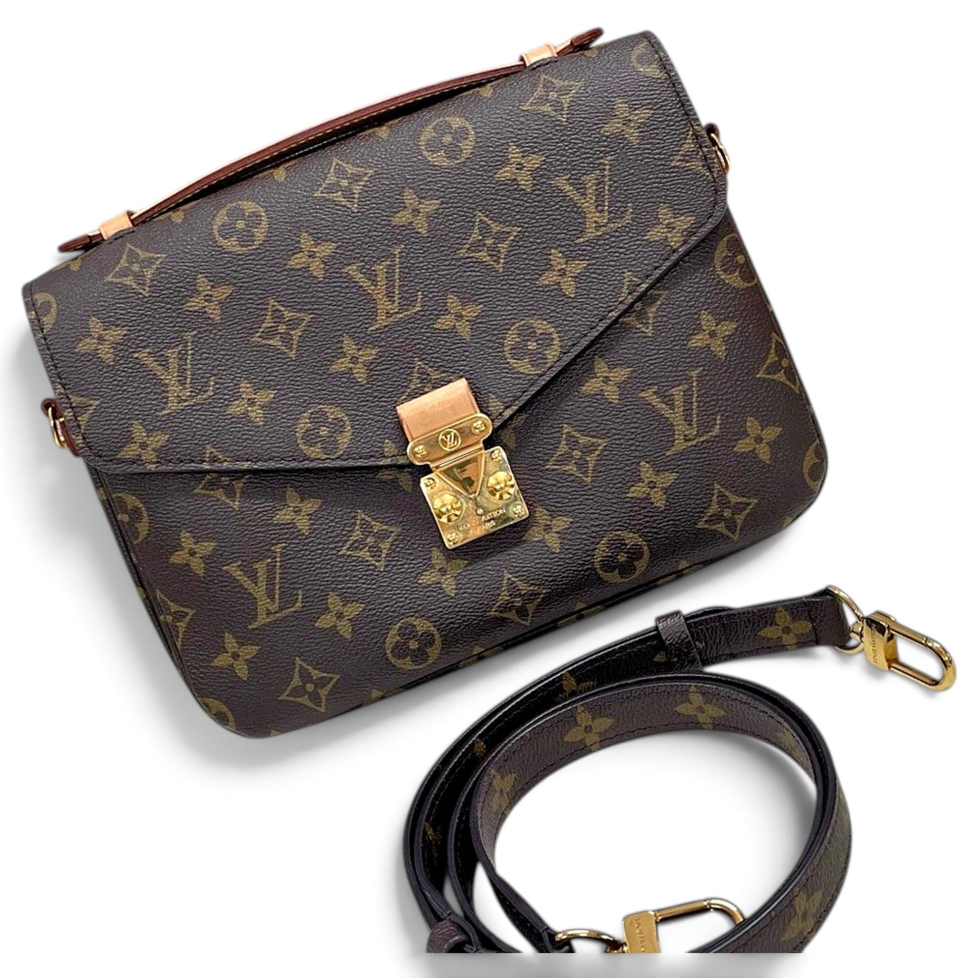 Metis leather handbag