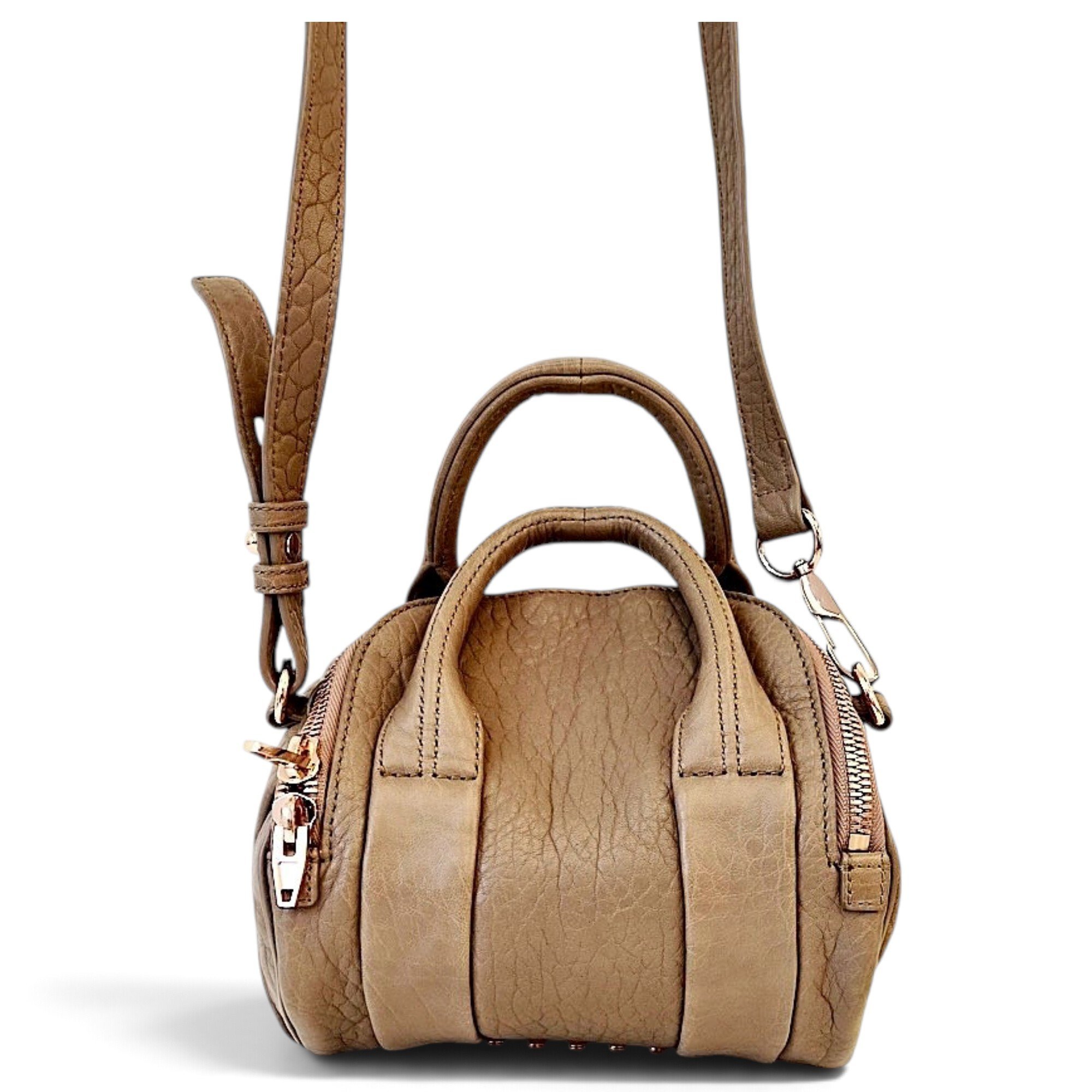 Alexander Wang Rockie leather bowling bag