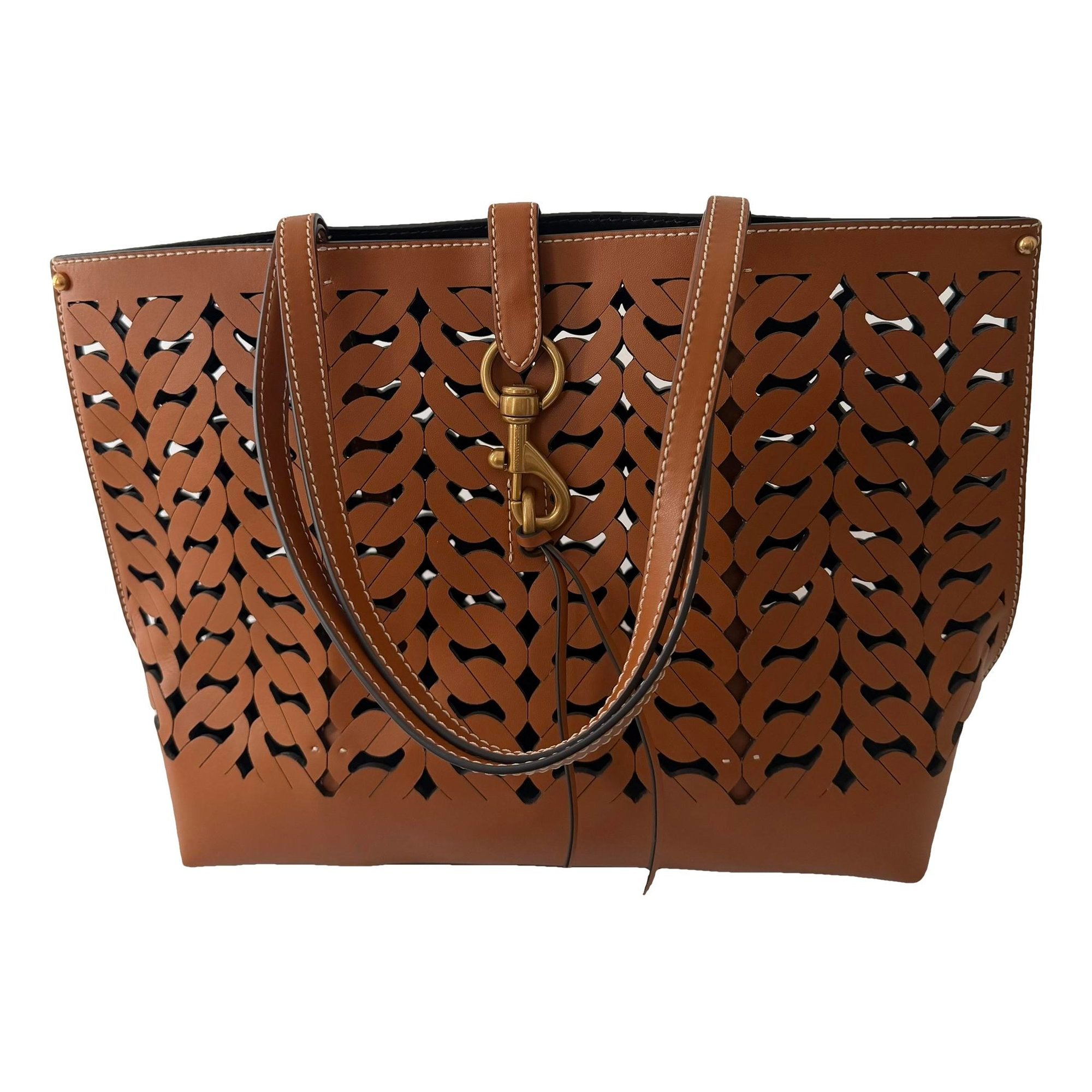 Leather tote