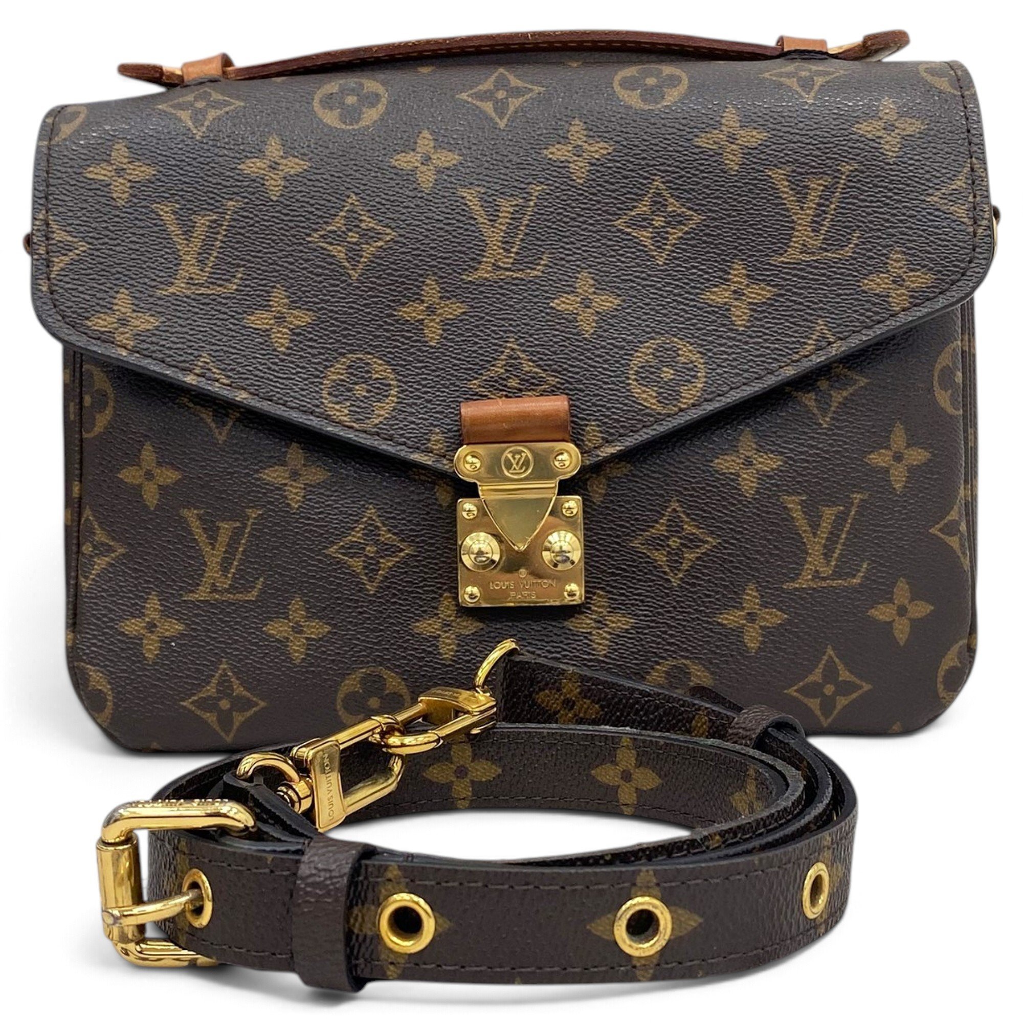 Metis leather handbag