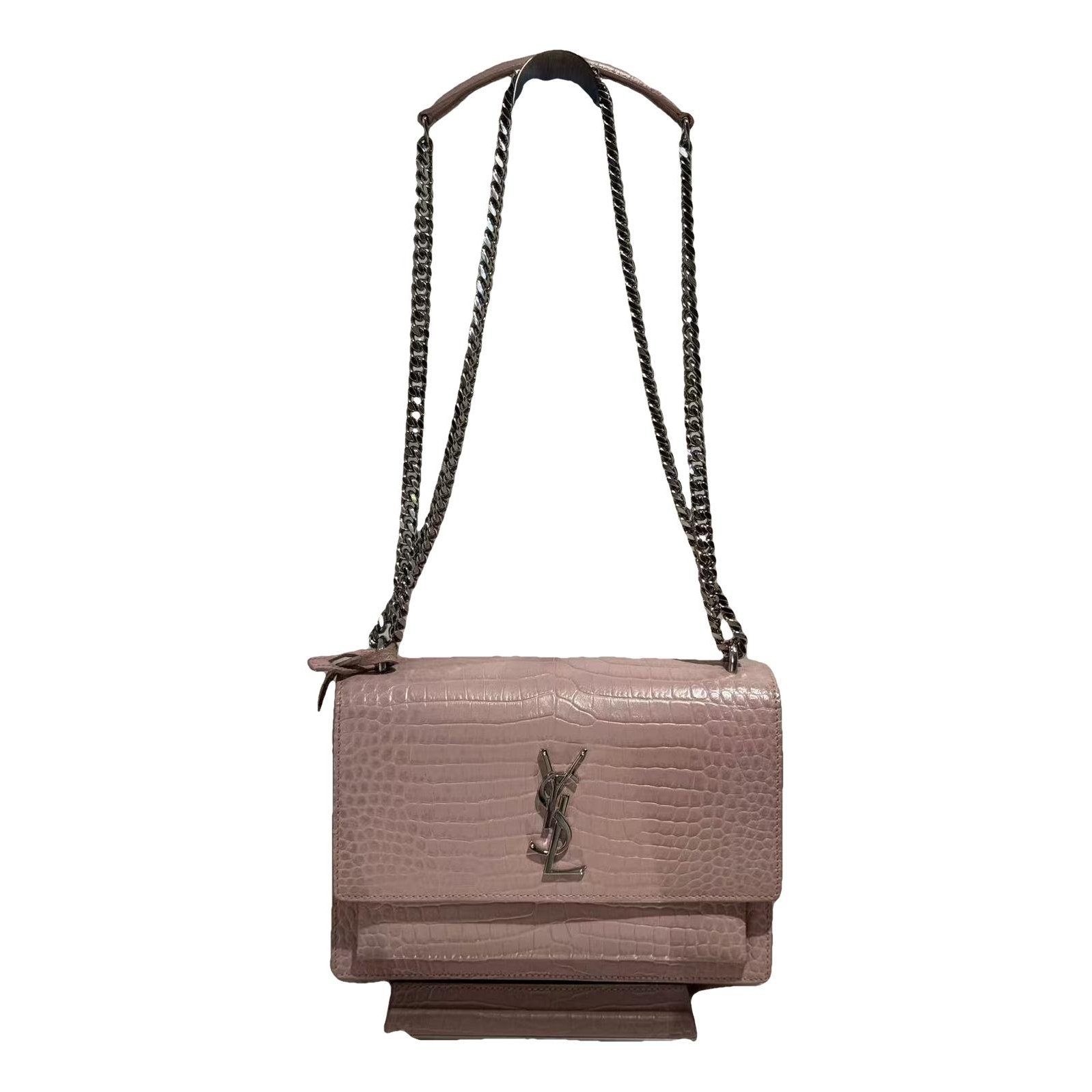 Sunset leather handbag