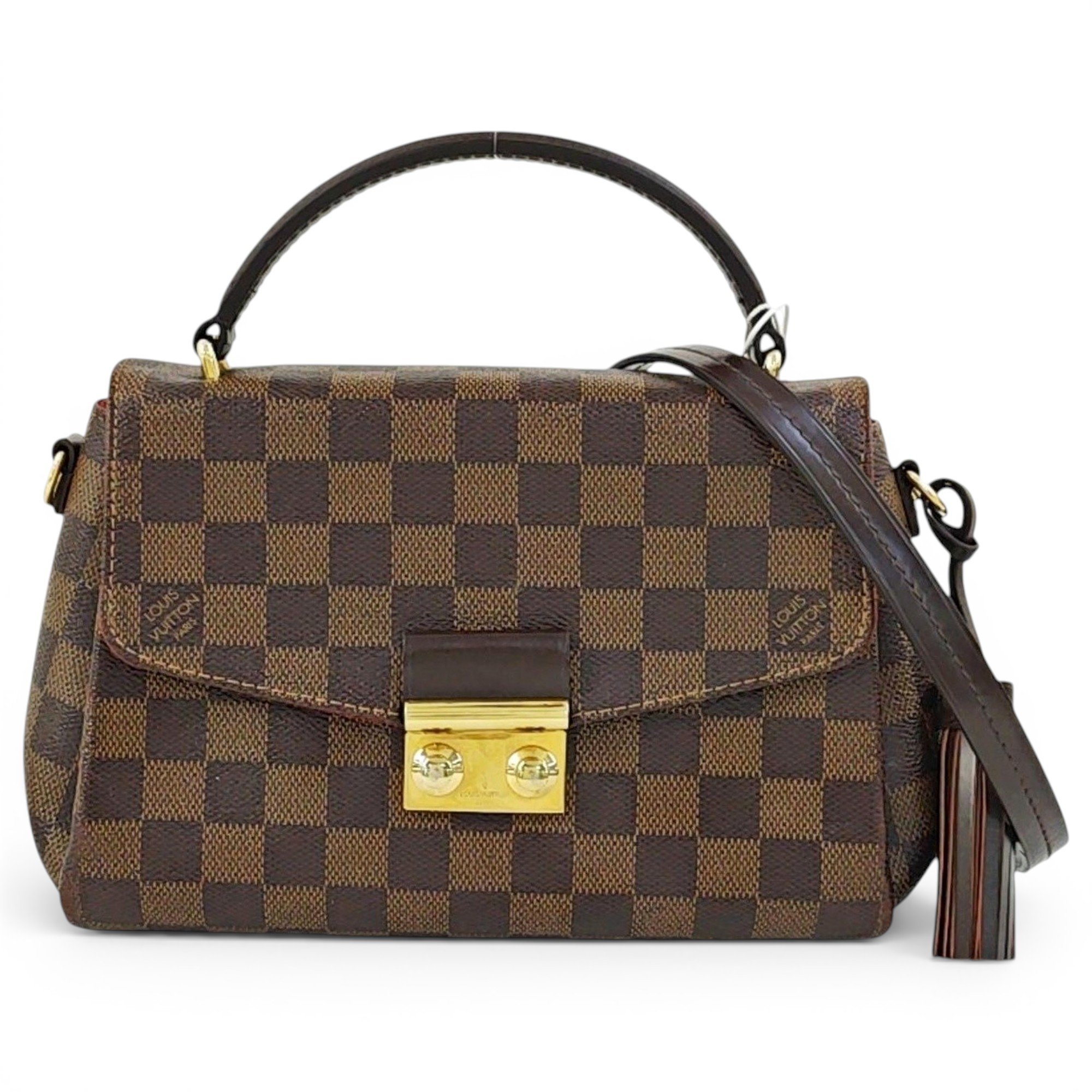Croisette leather handbag