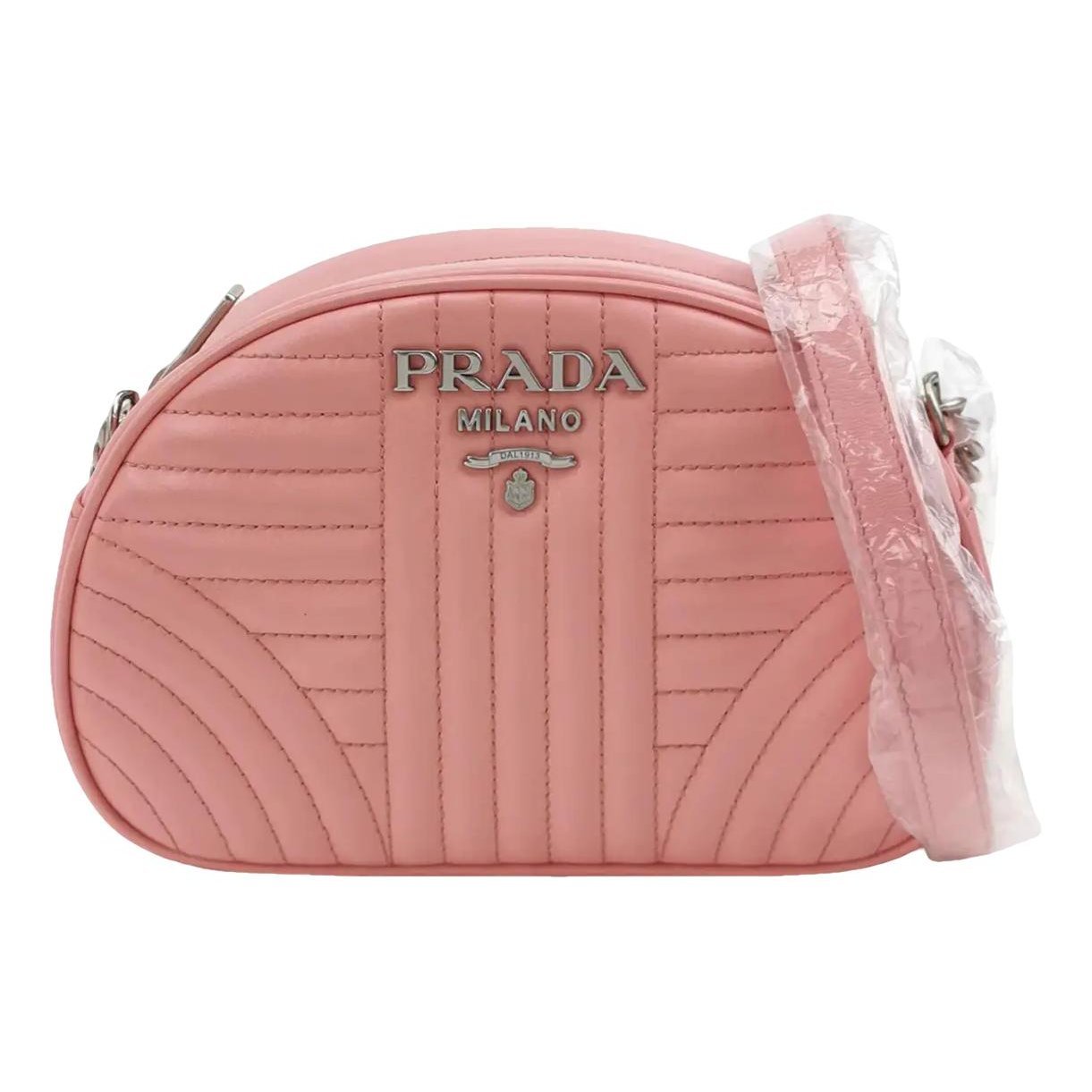 Diagramme leather crossbody bag