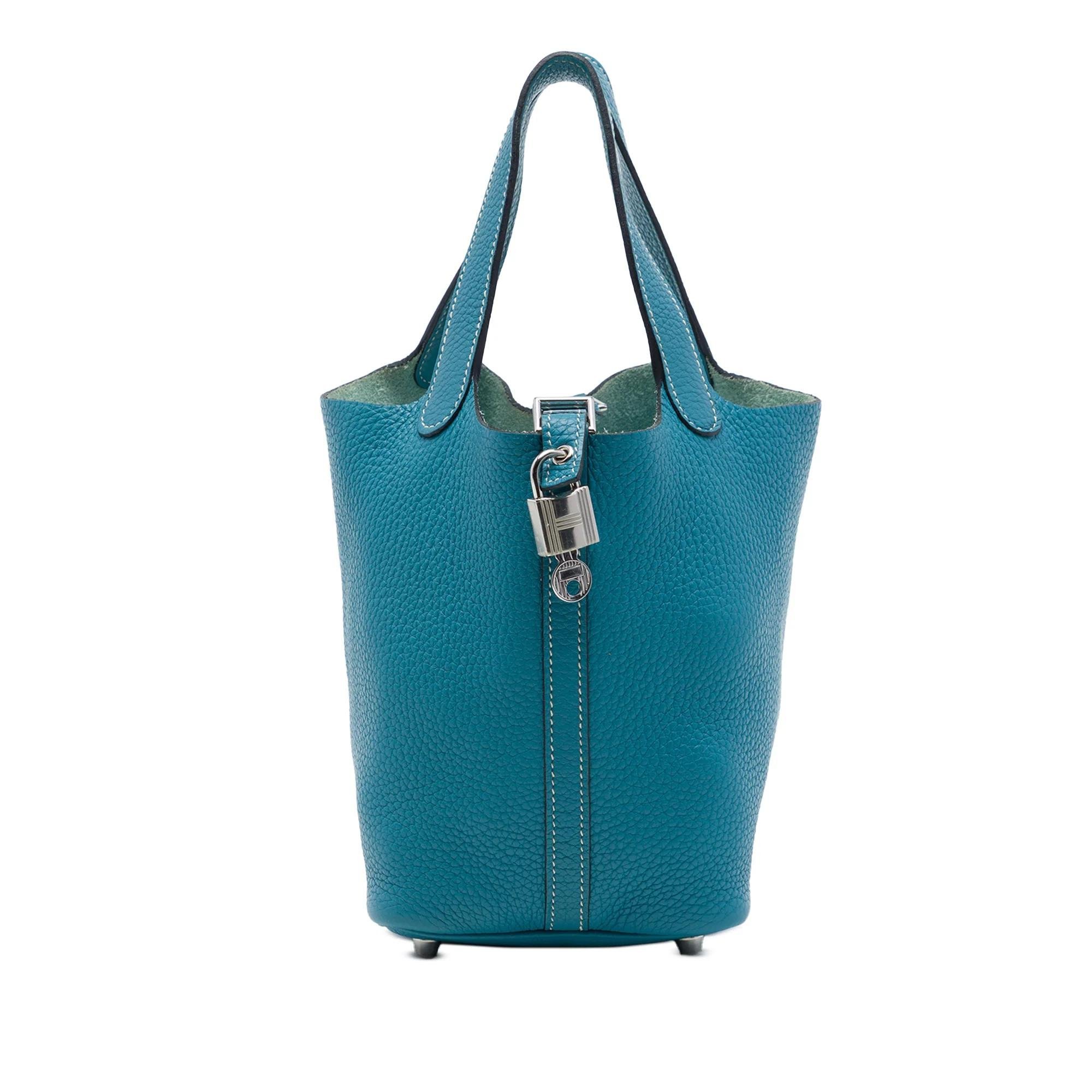 Picotin pony-style calfskin handbag
