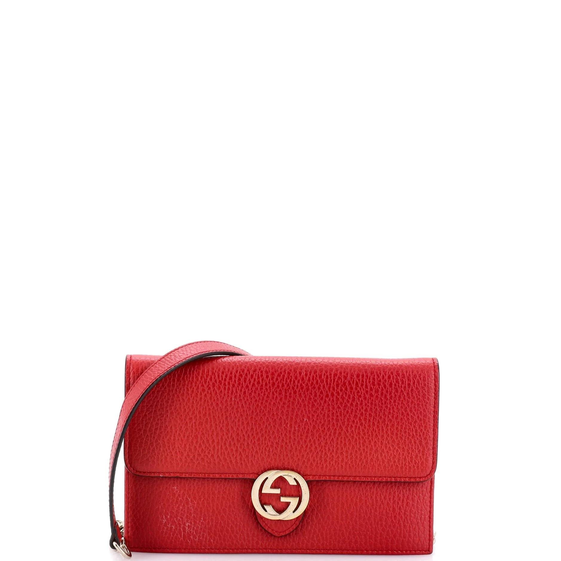 Leather crossbody bag