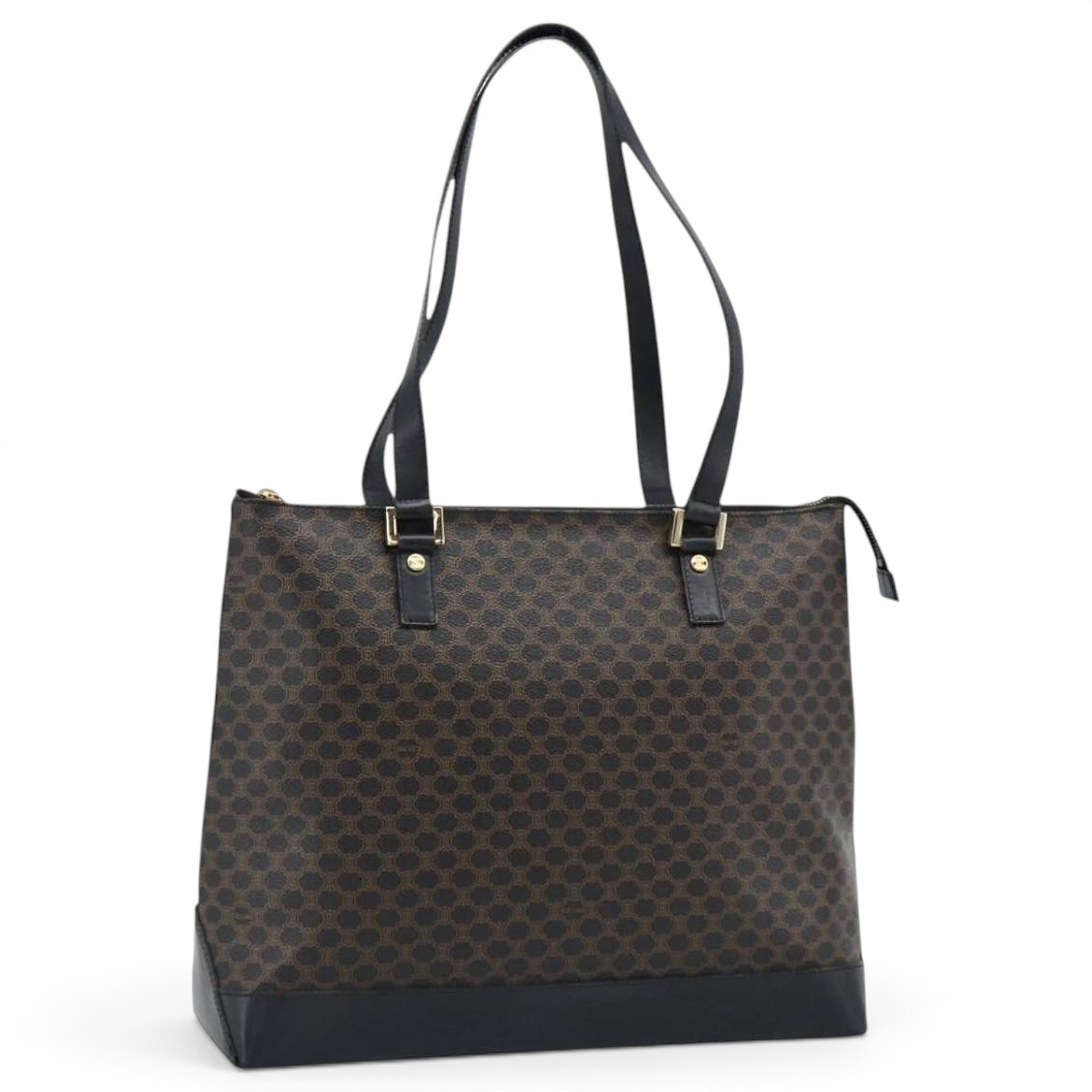 Leather tote