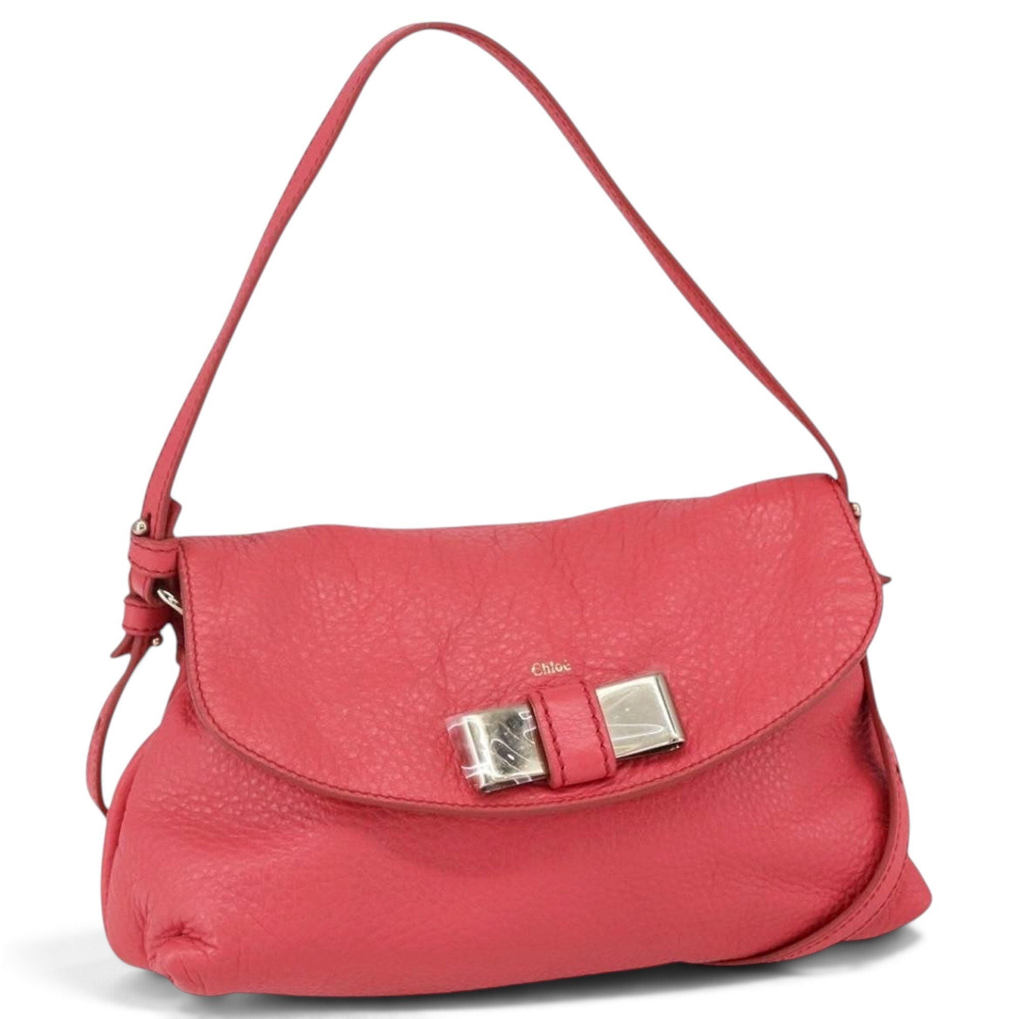 C leather handbag