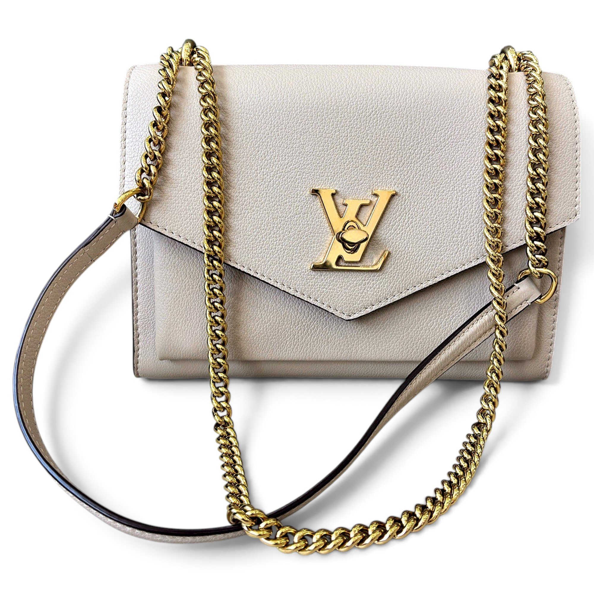 Lockme leather handbag