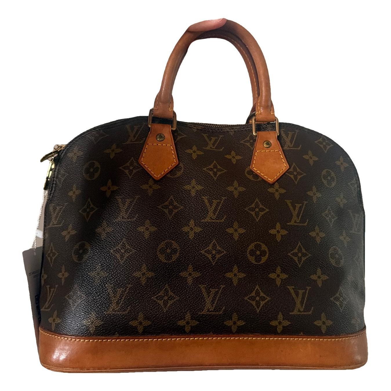 Alma leather handbag