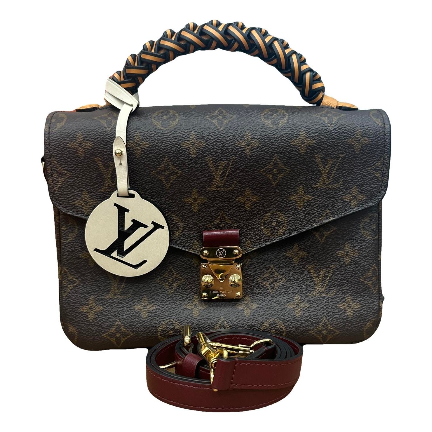 Metis leather handbag