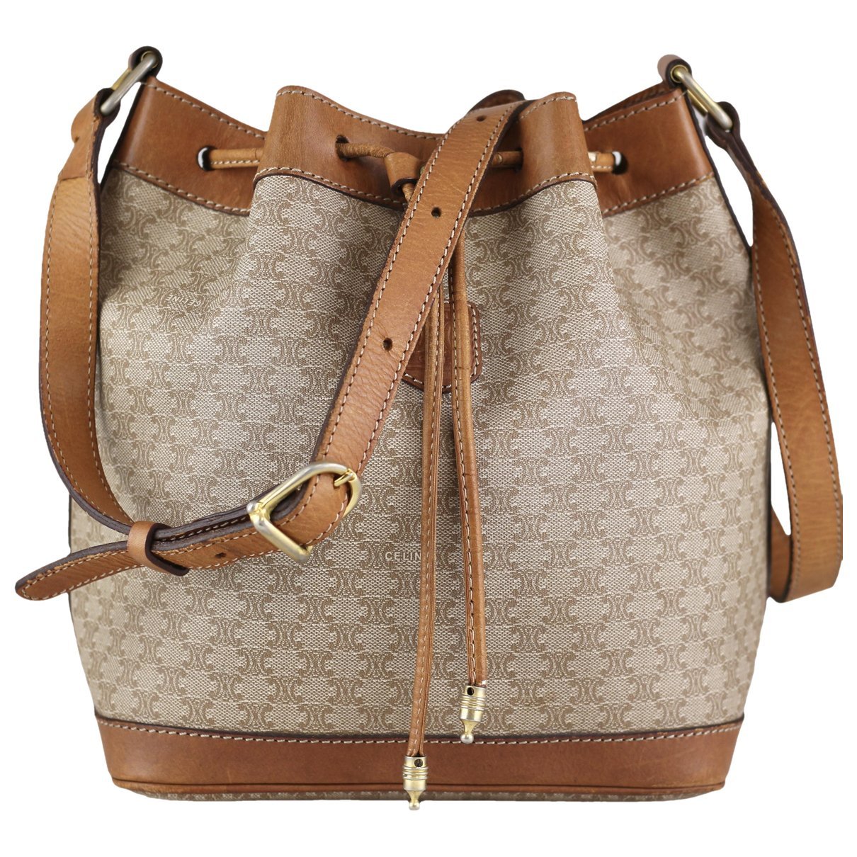 SAC SEAU leather handbag