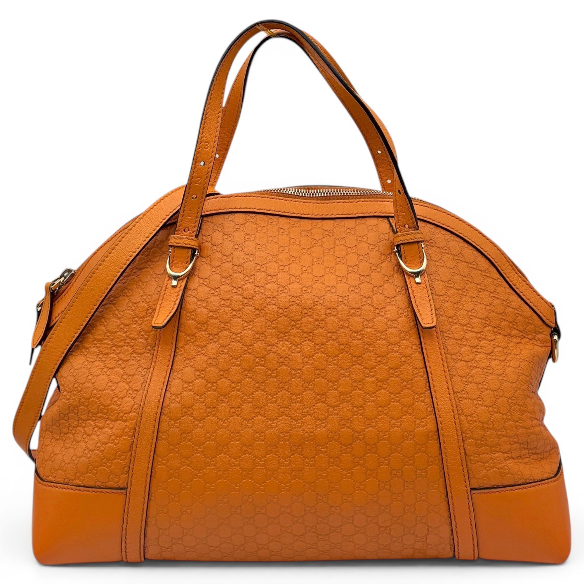 Dôme pony-style calfskin handbag