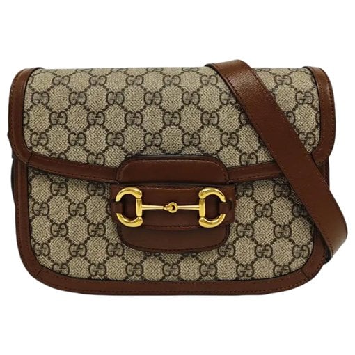 Handle Horsebit 1955 leather crossbody bag