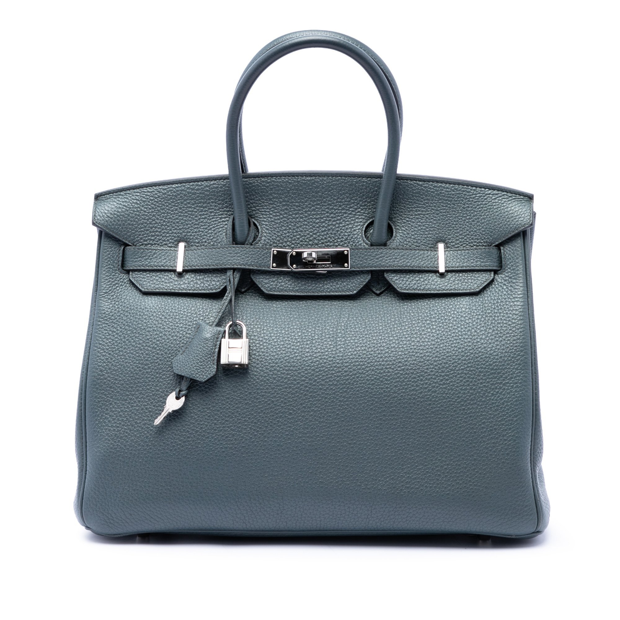 Birkin 35 leather handbag