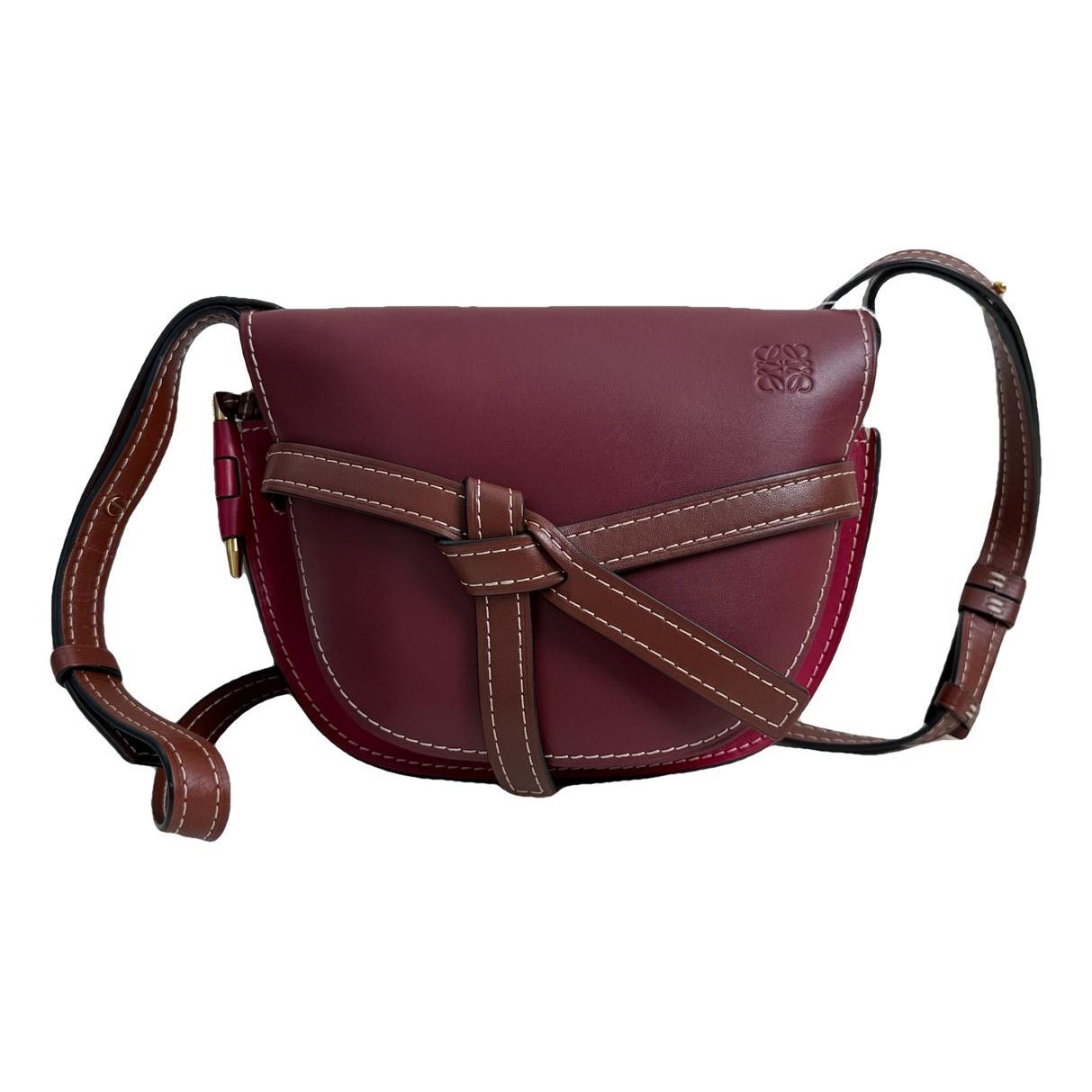 Gate leather handbag