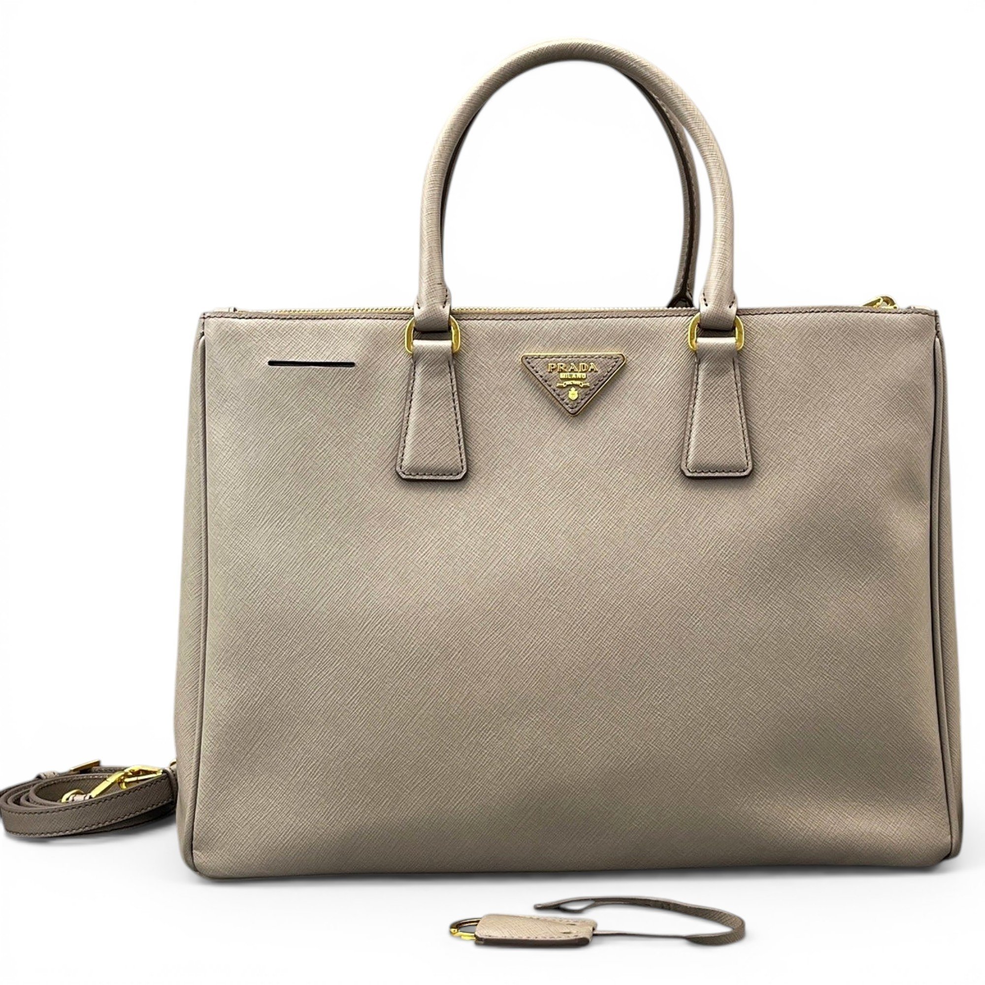 Galleria leather handbag