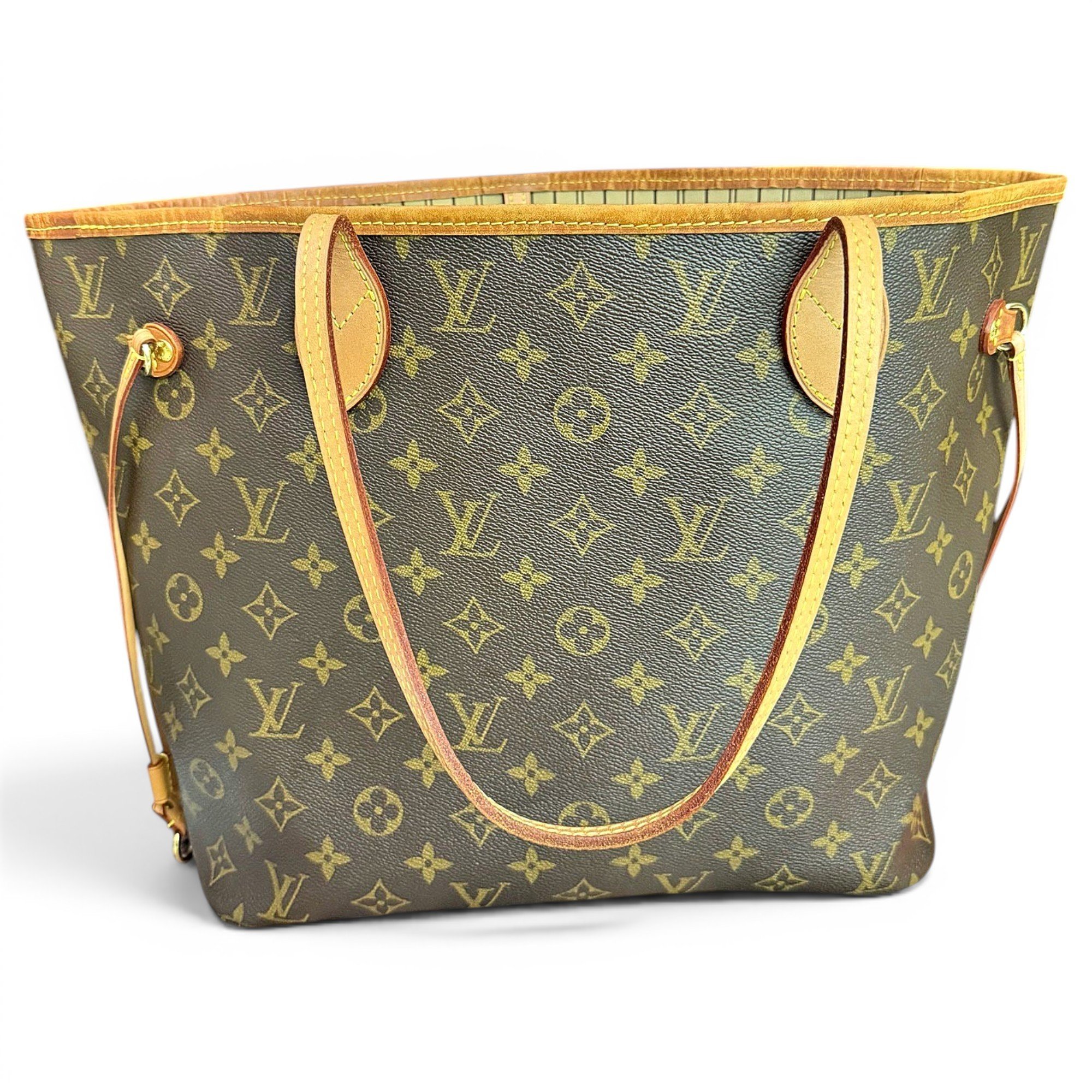 Neverfull leather handbag
