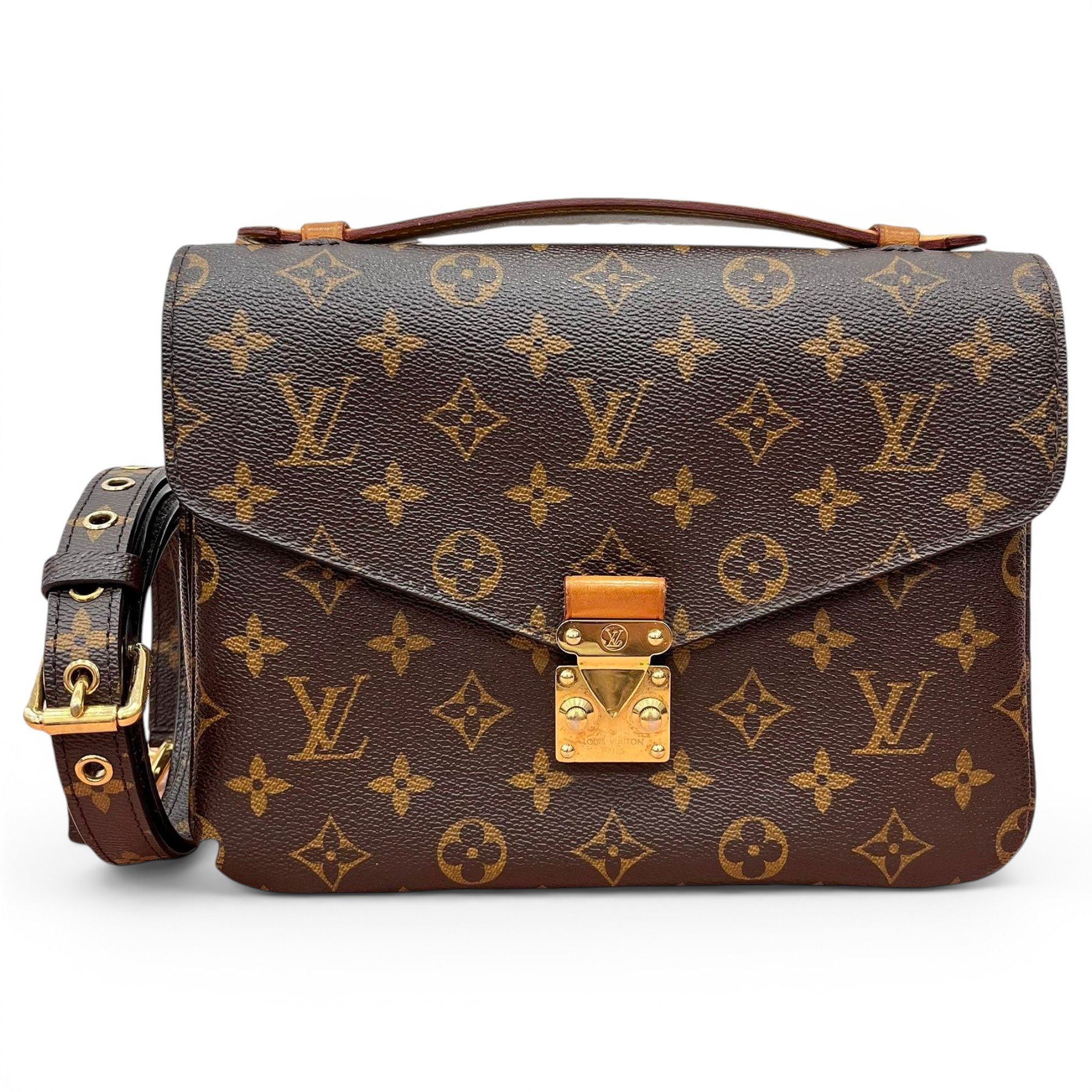 Metis leather handbag