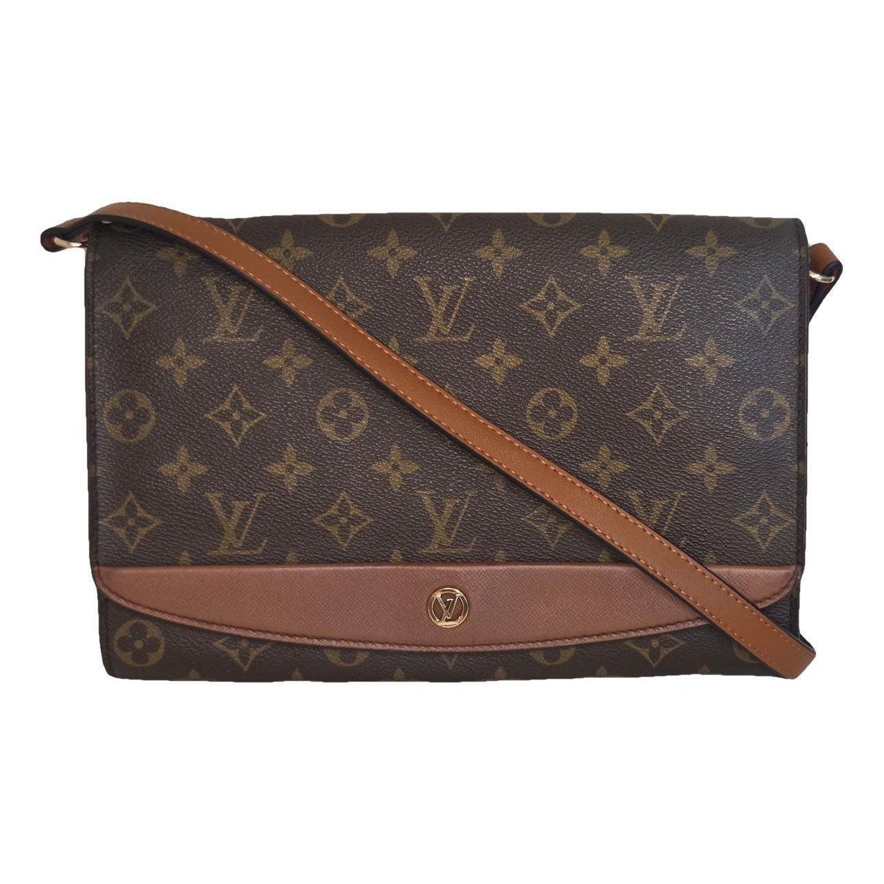 Bordeaux leather crossbody bag