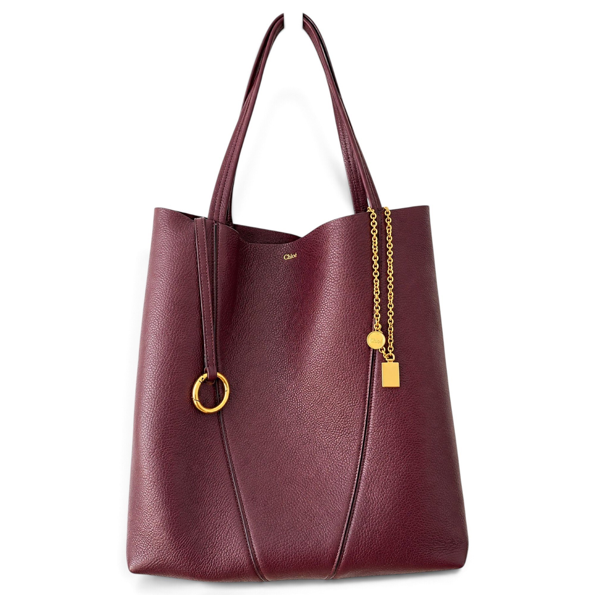Chloe Chloé Spin leather tote