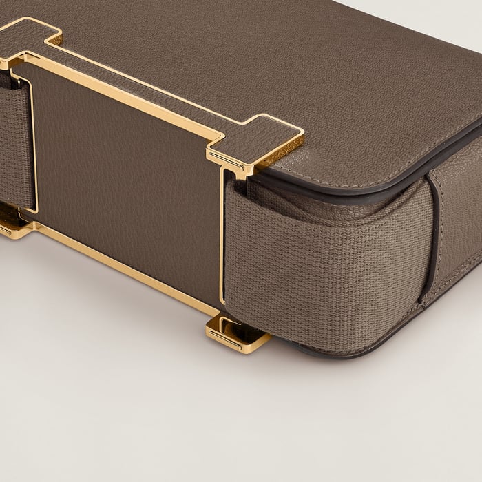 Étoupe Hermès Geta Bag