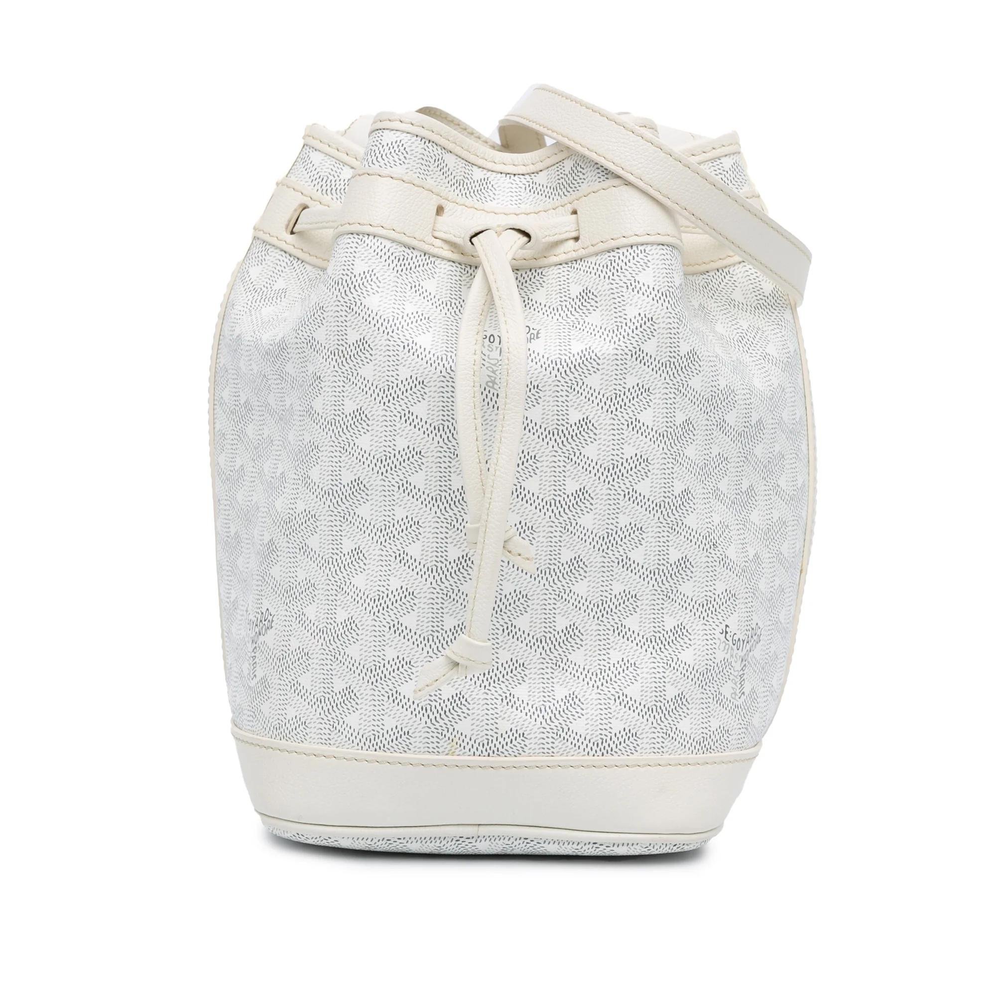 Minaudiere Goyardine cloth handbag