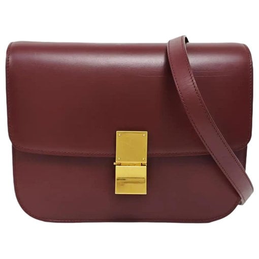 Leather crossbody bag