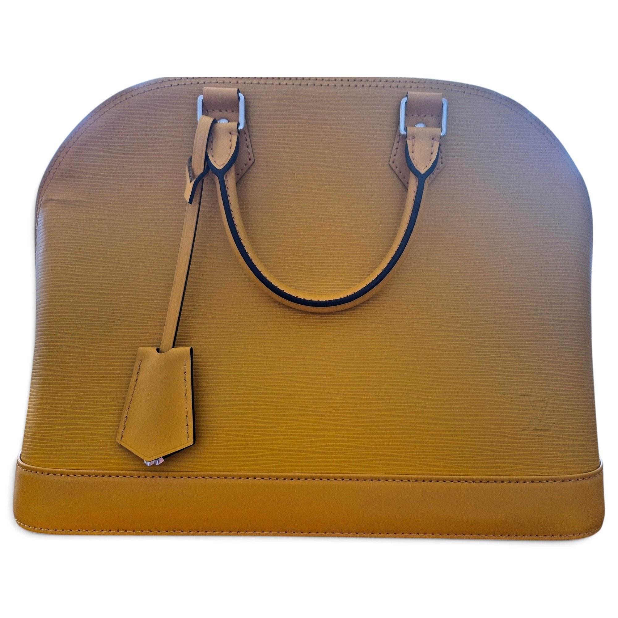 Louis Vuitton Alma leather handbag