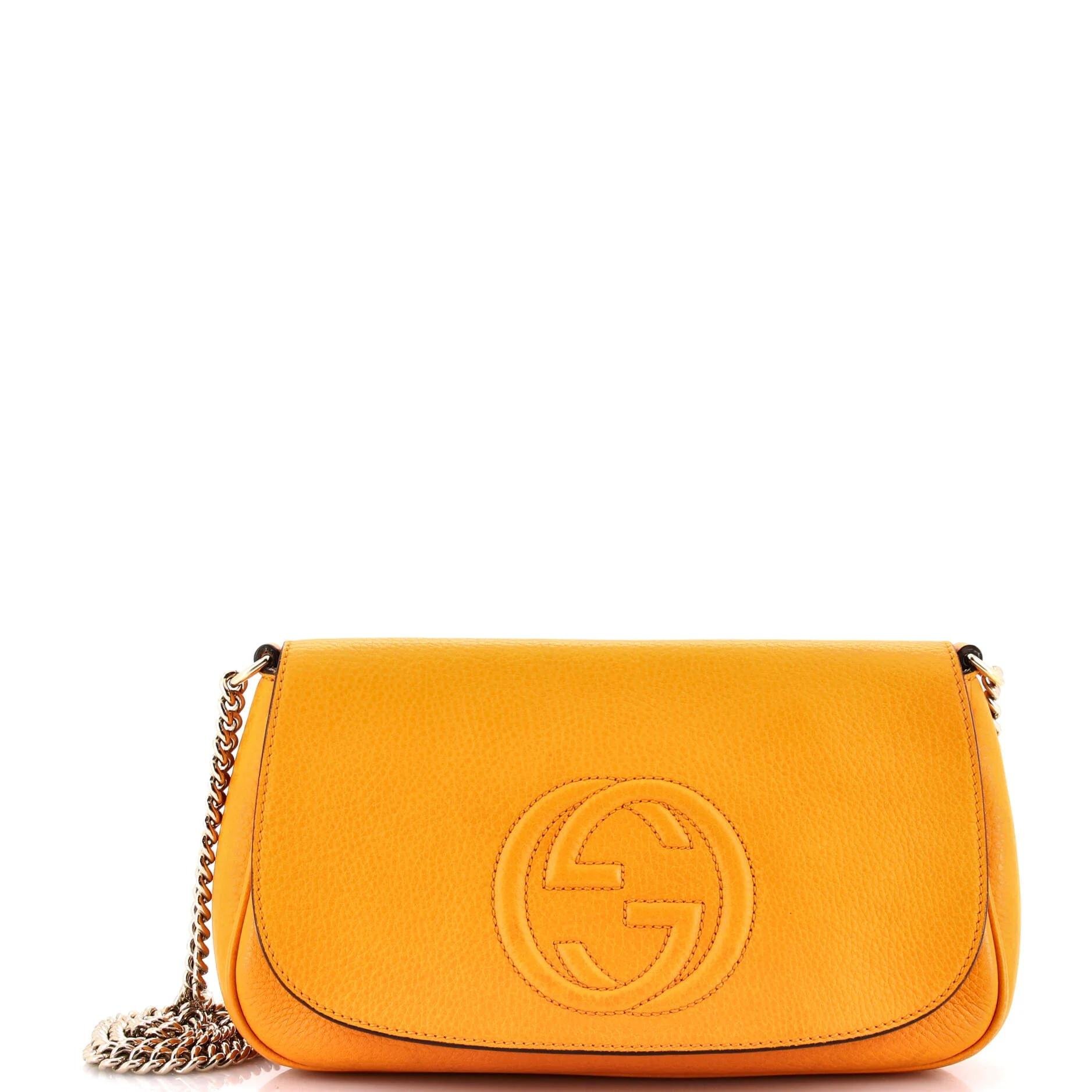 Leather crossbody bag