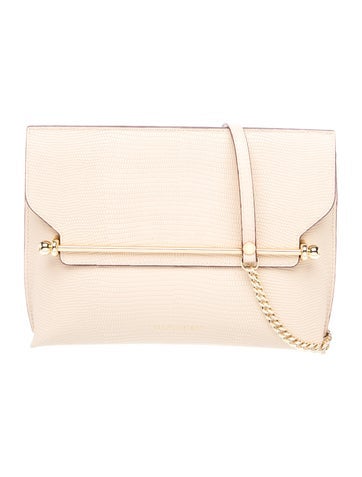 Embossed Leather Clutch