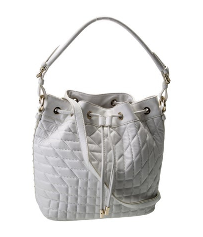 Badgley Mischka Mischka Leather Top Handle Bag
