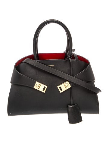 Leather Top Handle Bag