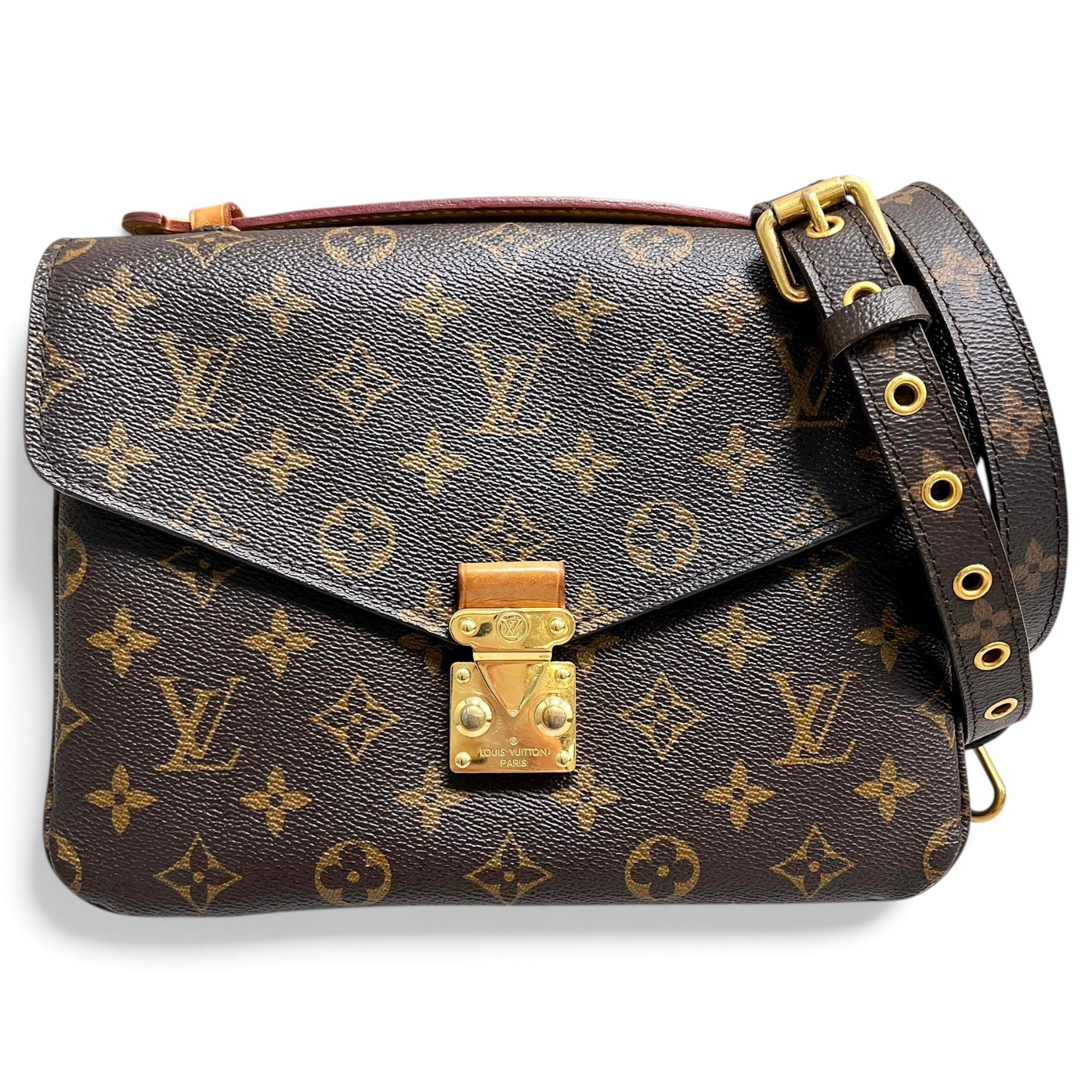 Metis leather handbag