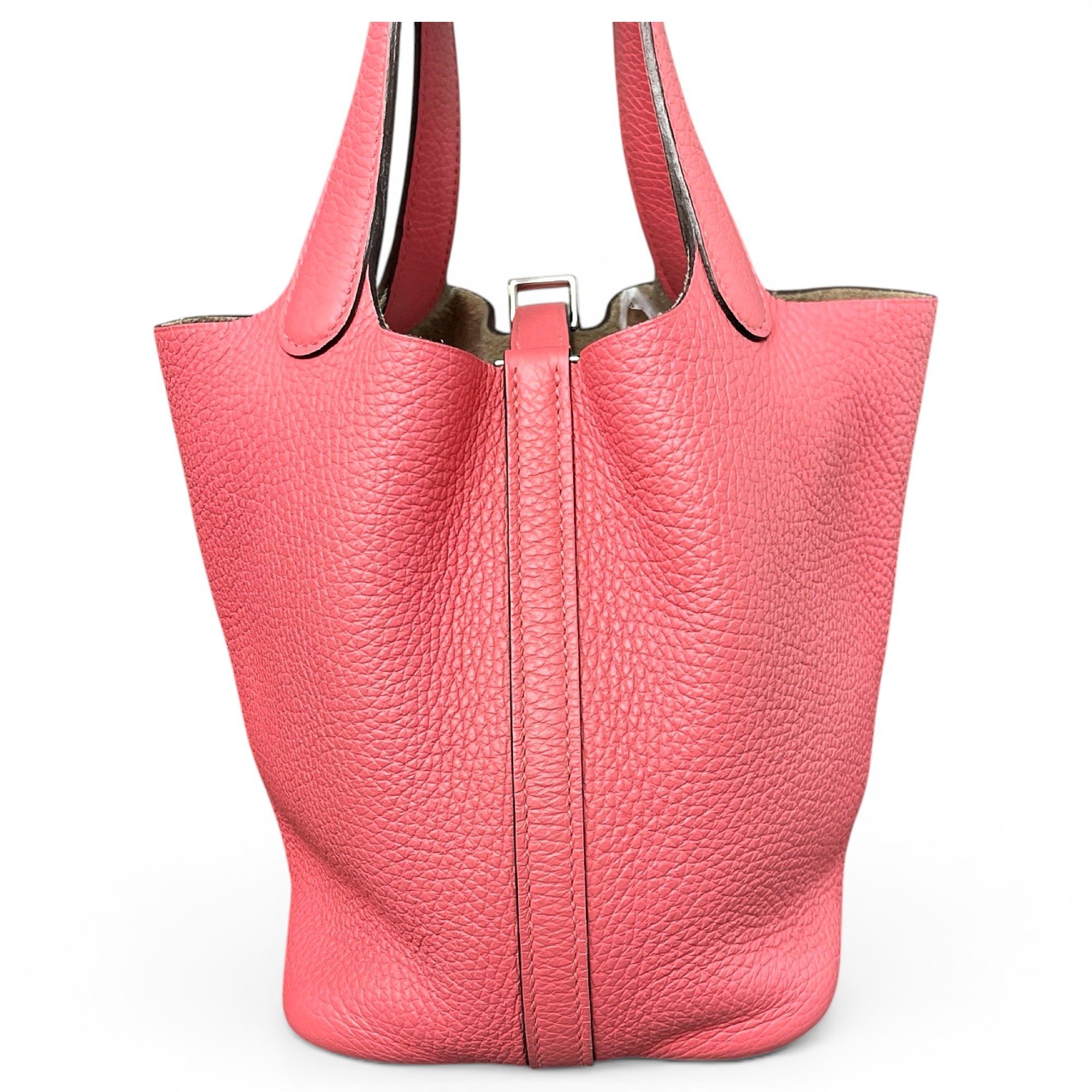 Picotin leather handbag