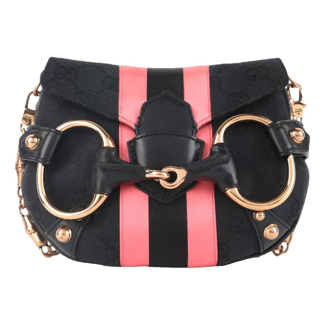 Horsebit Chain leather handbag