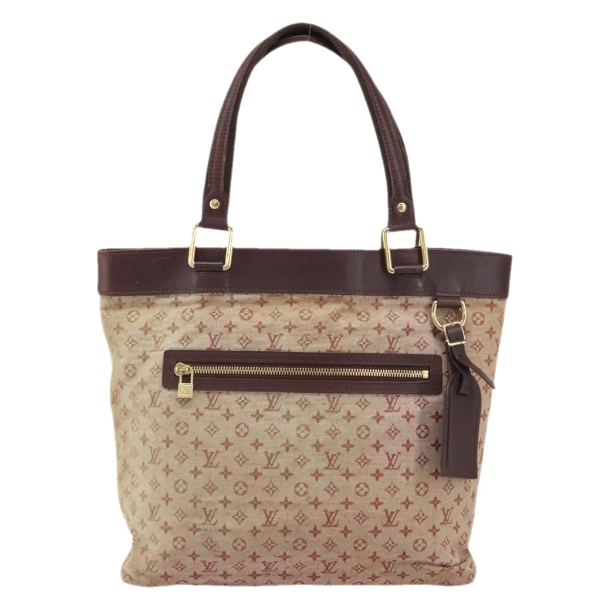 Leather tote
