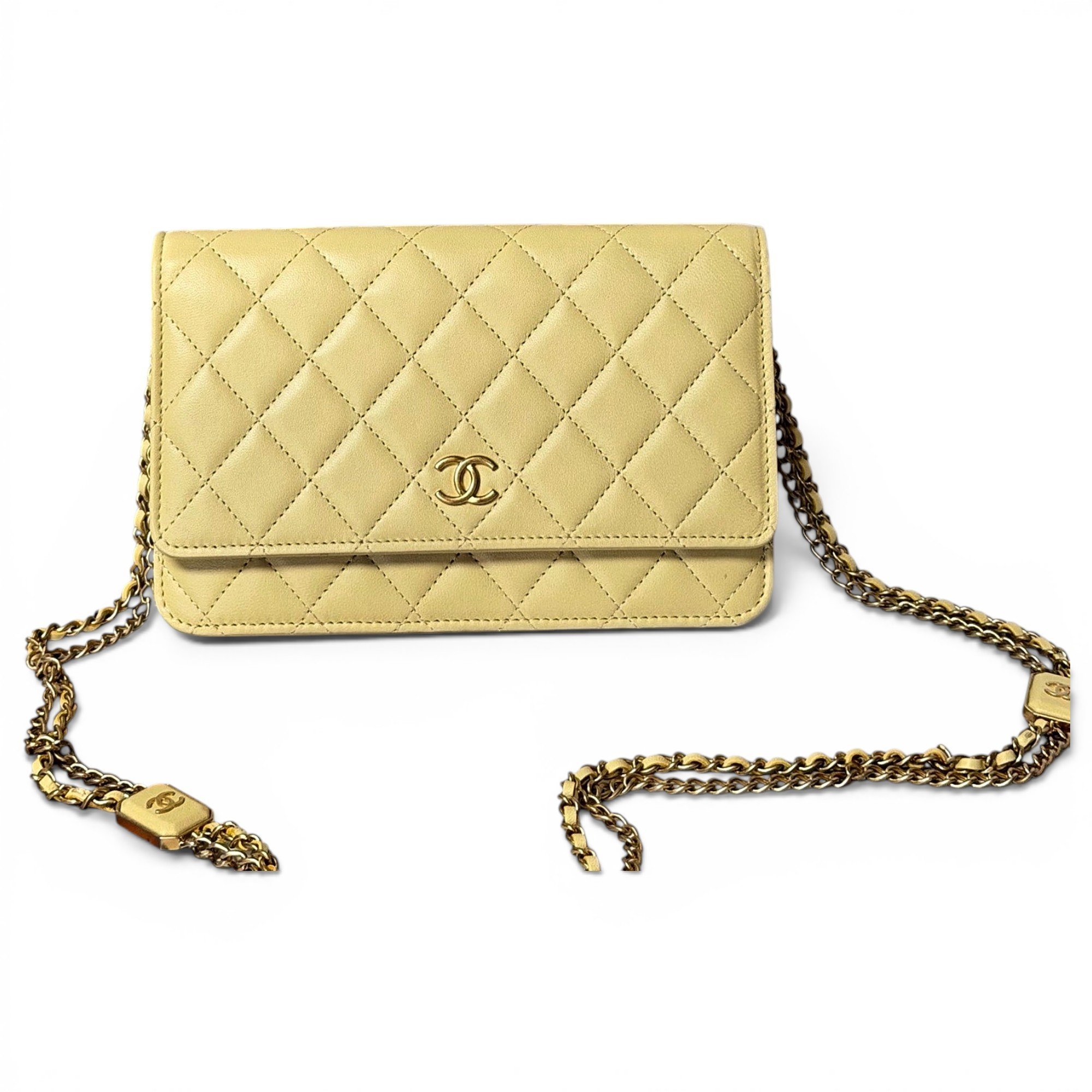 Wallet On Chain Timeless/Classique leather crossbody bag