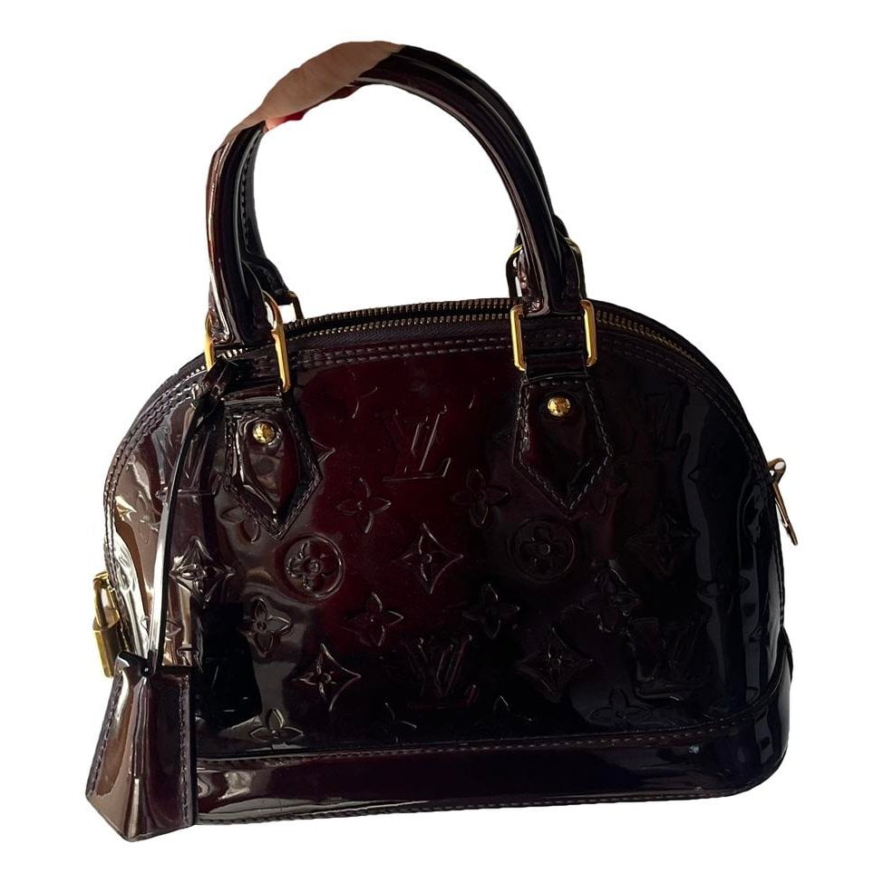 Alma BB patent leather handbag