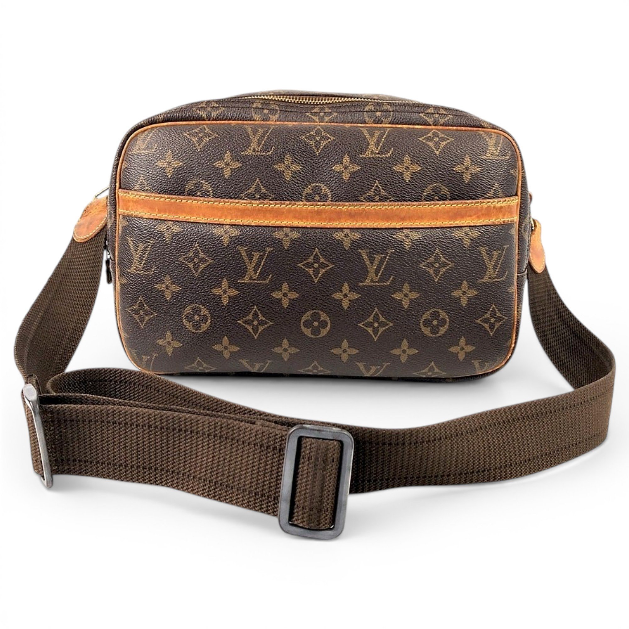 Reporter cloth handbag