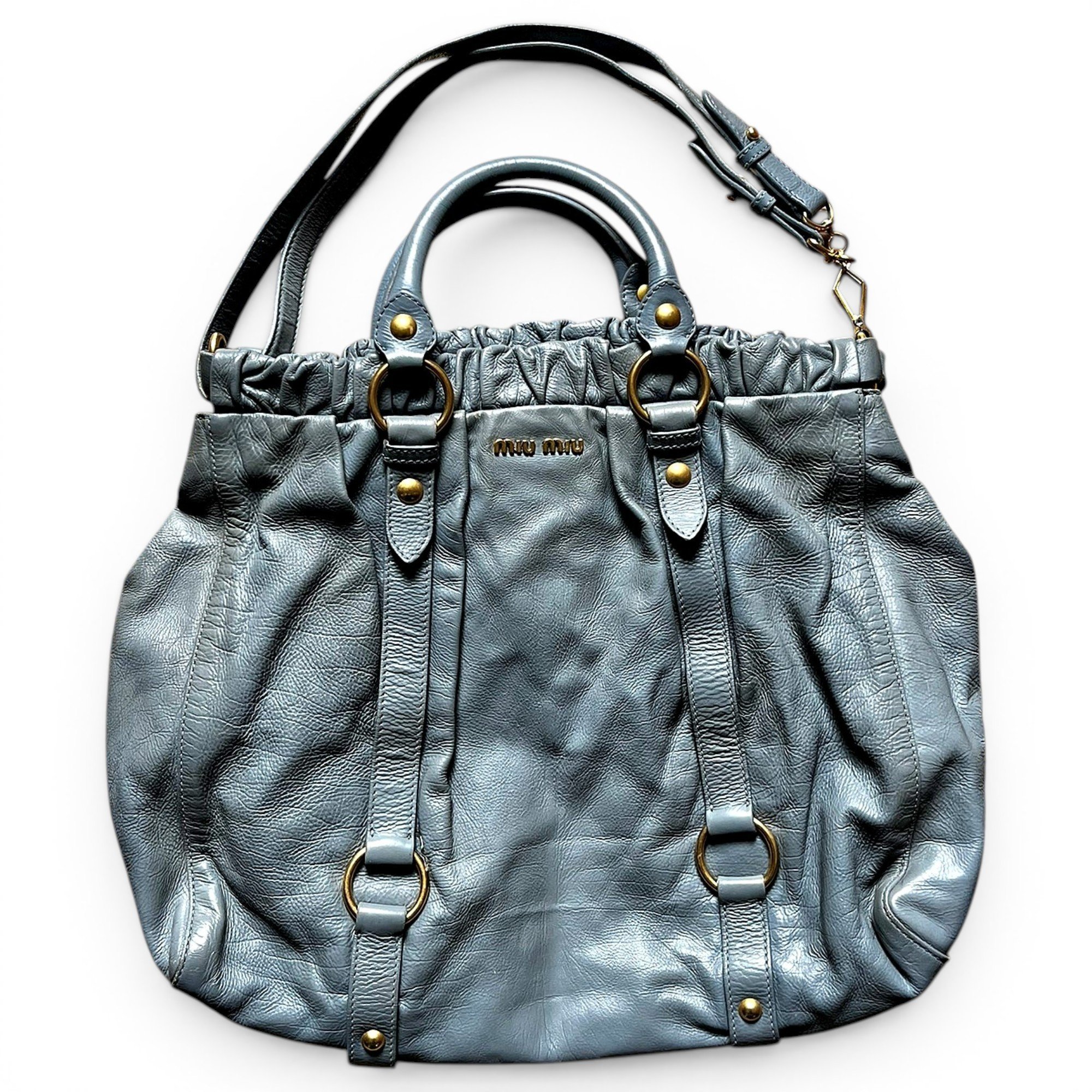 Vitello leather handbag
