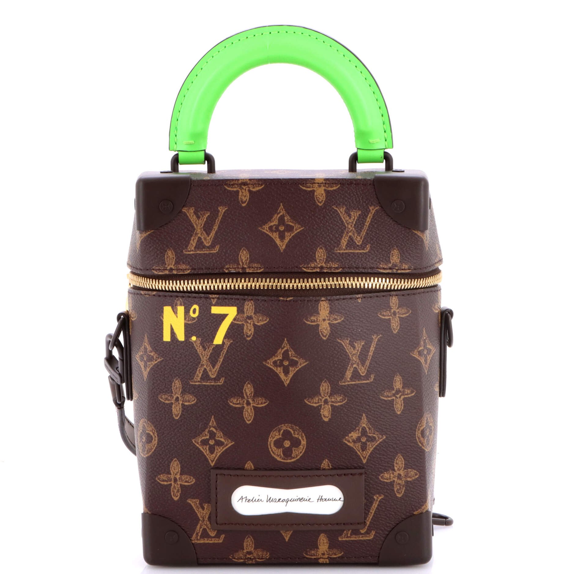 Vertical Box Trunk Bag No.7 Trunk L'Oeil Vintage Monogram Canvas