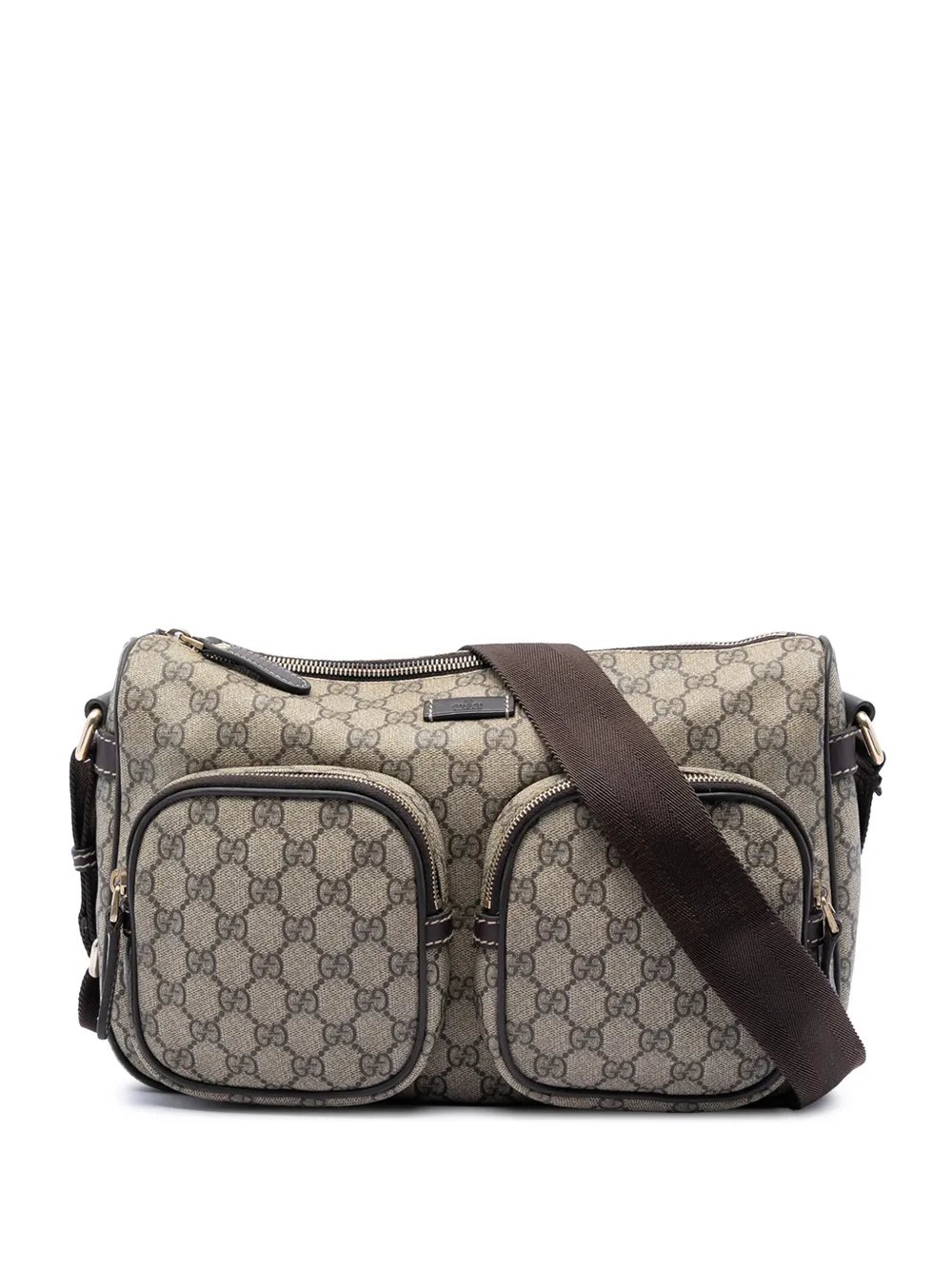 2016-2026 GG Supreme Double Pocket crossbody bag