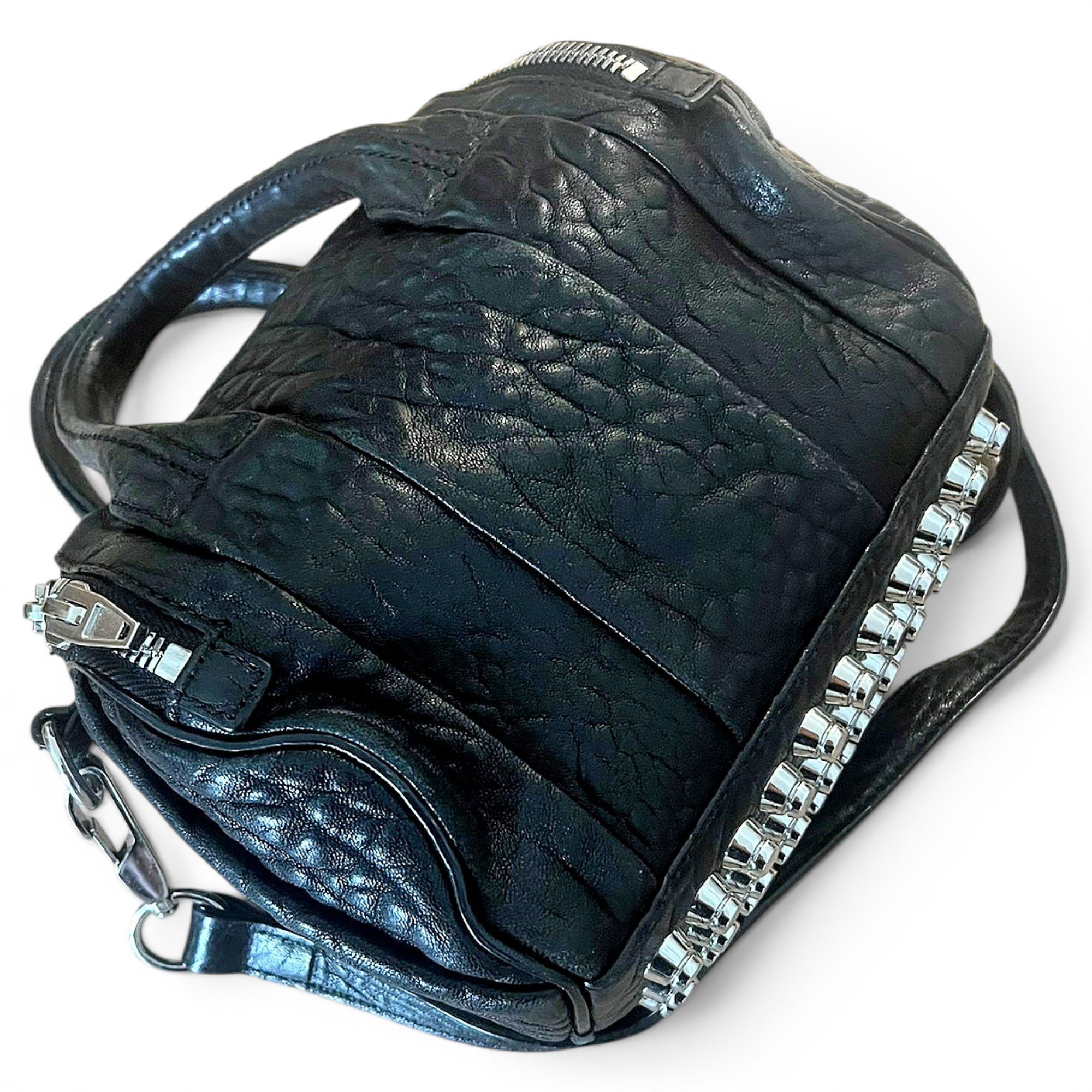 Rockie leather handbag