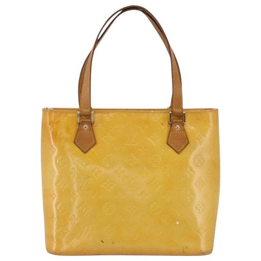 Houston patent leather handbag