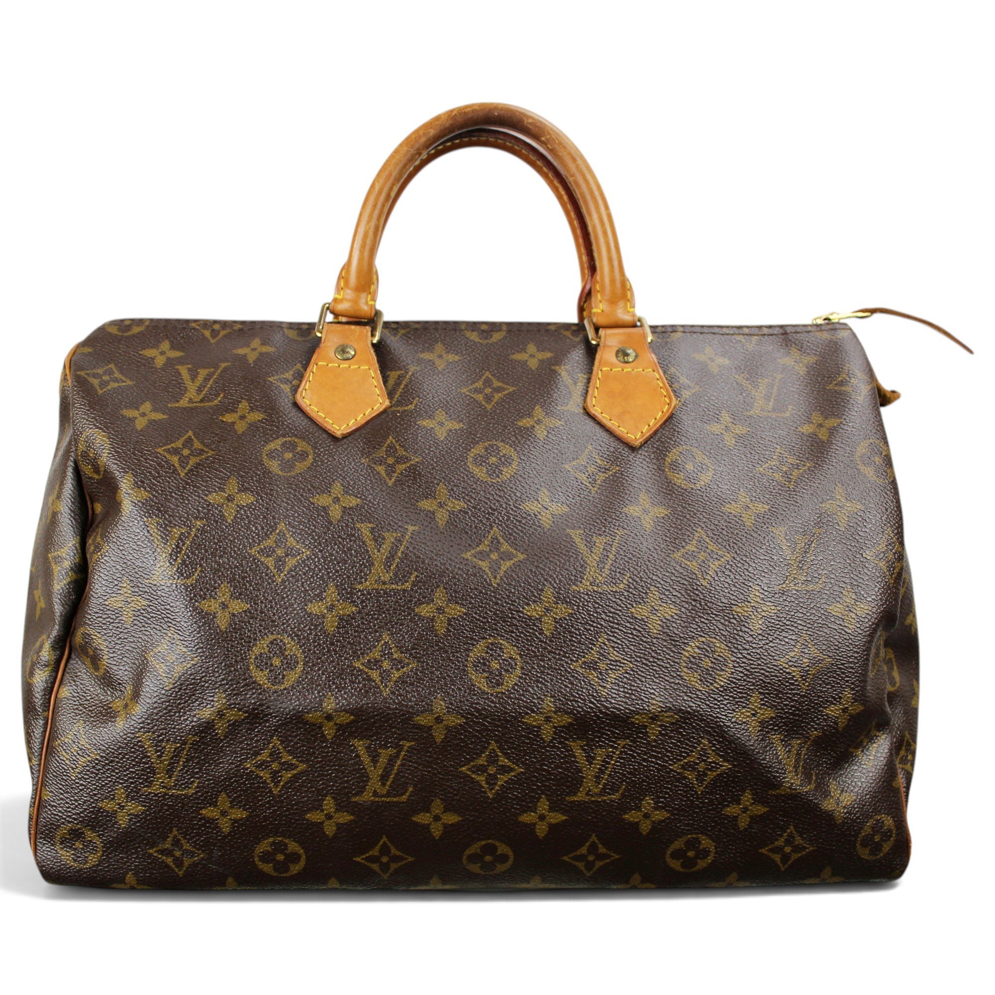 Speedy leather handbag