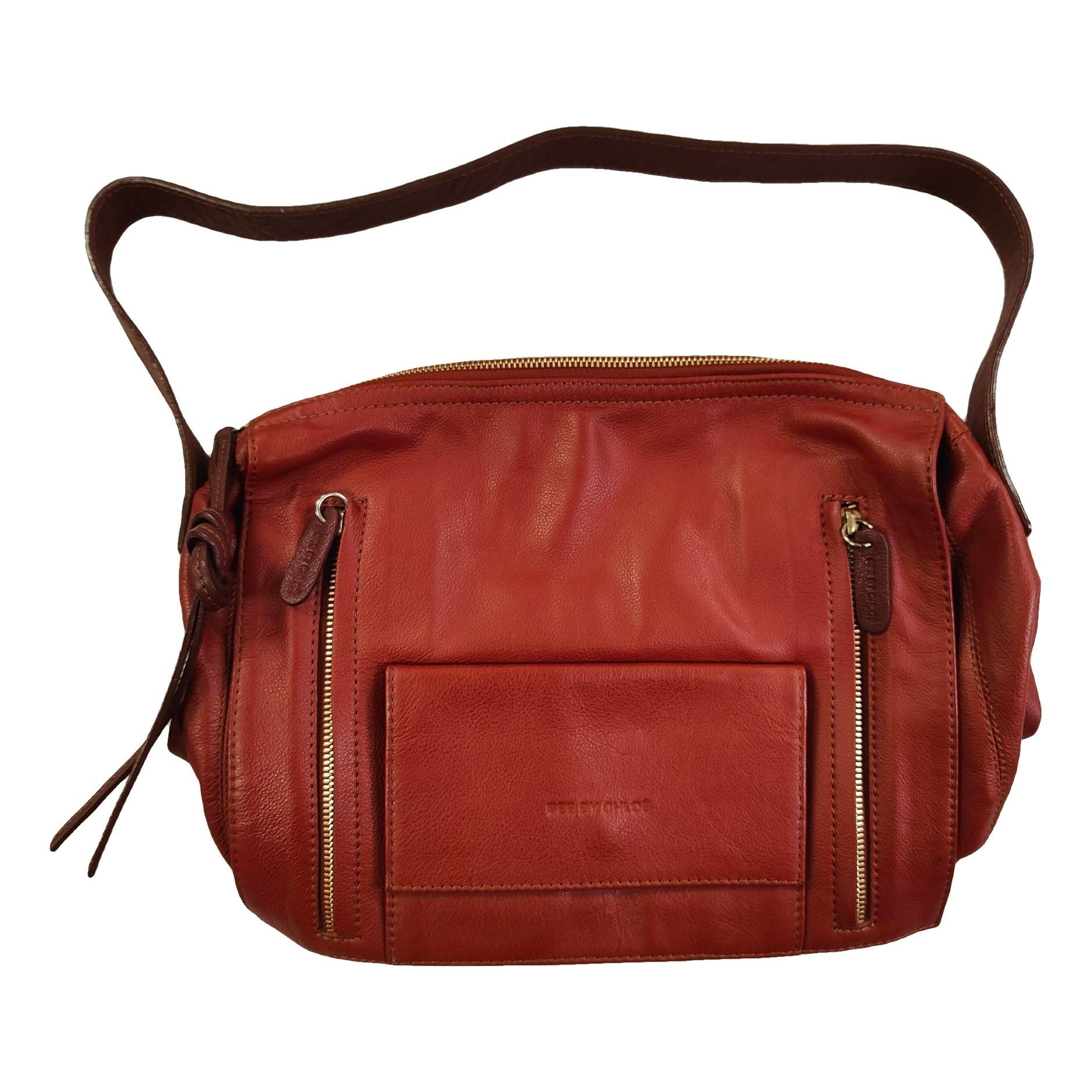 Leather handbag