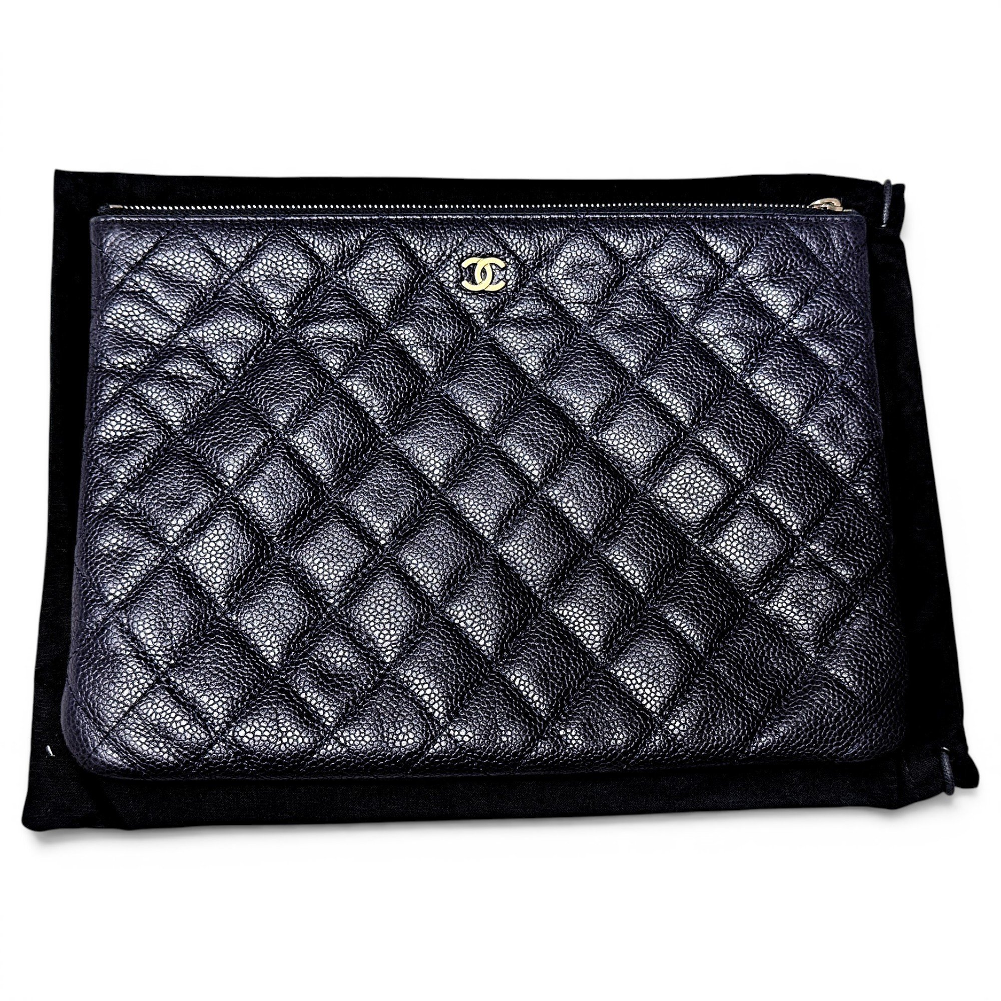 Timeless/Classique leather clutch bag