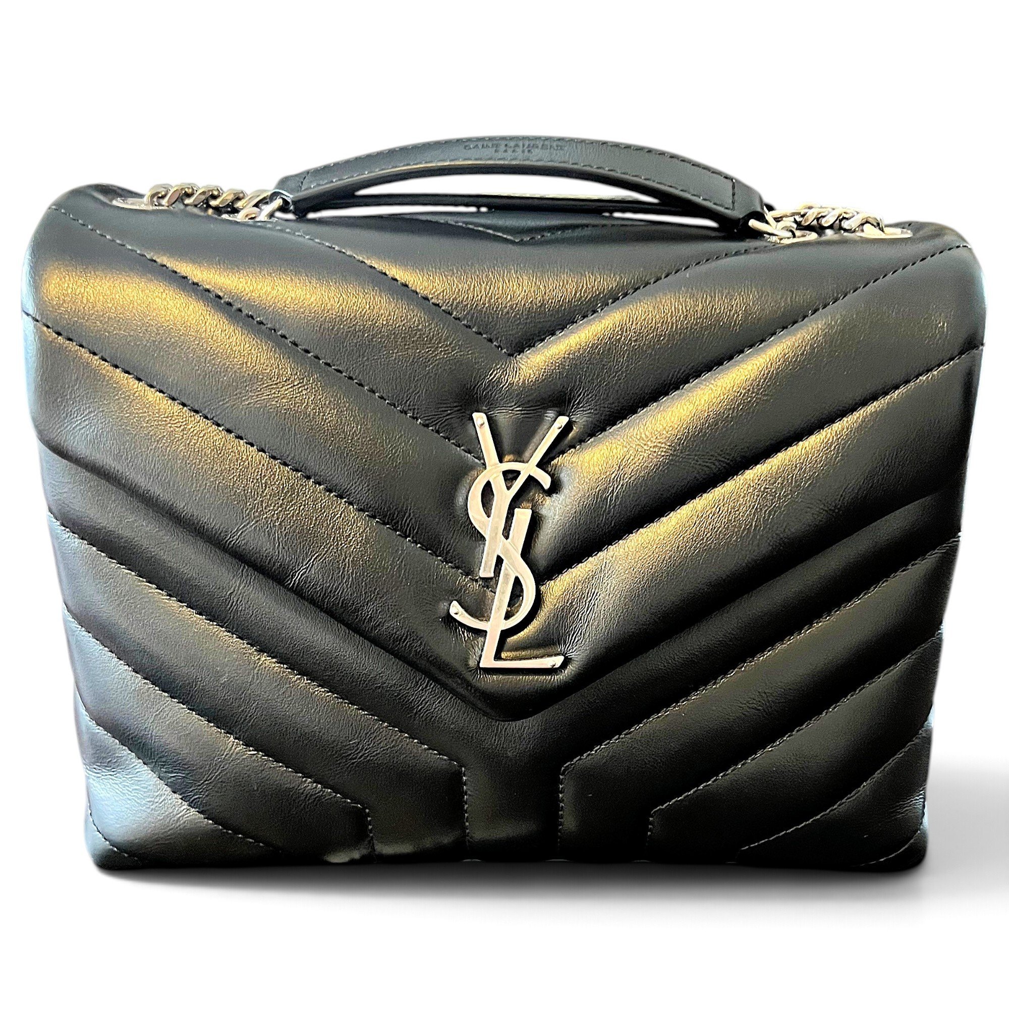 Loulou pony-style calfskin handbag