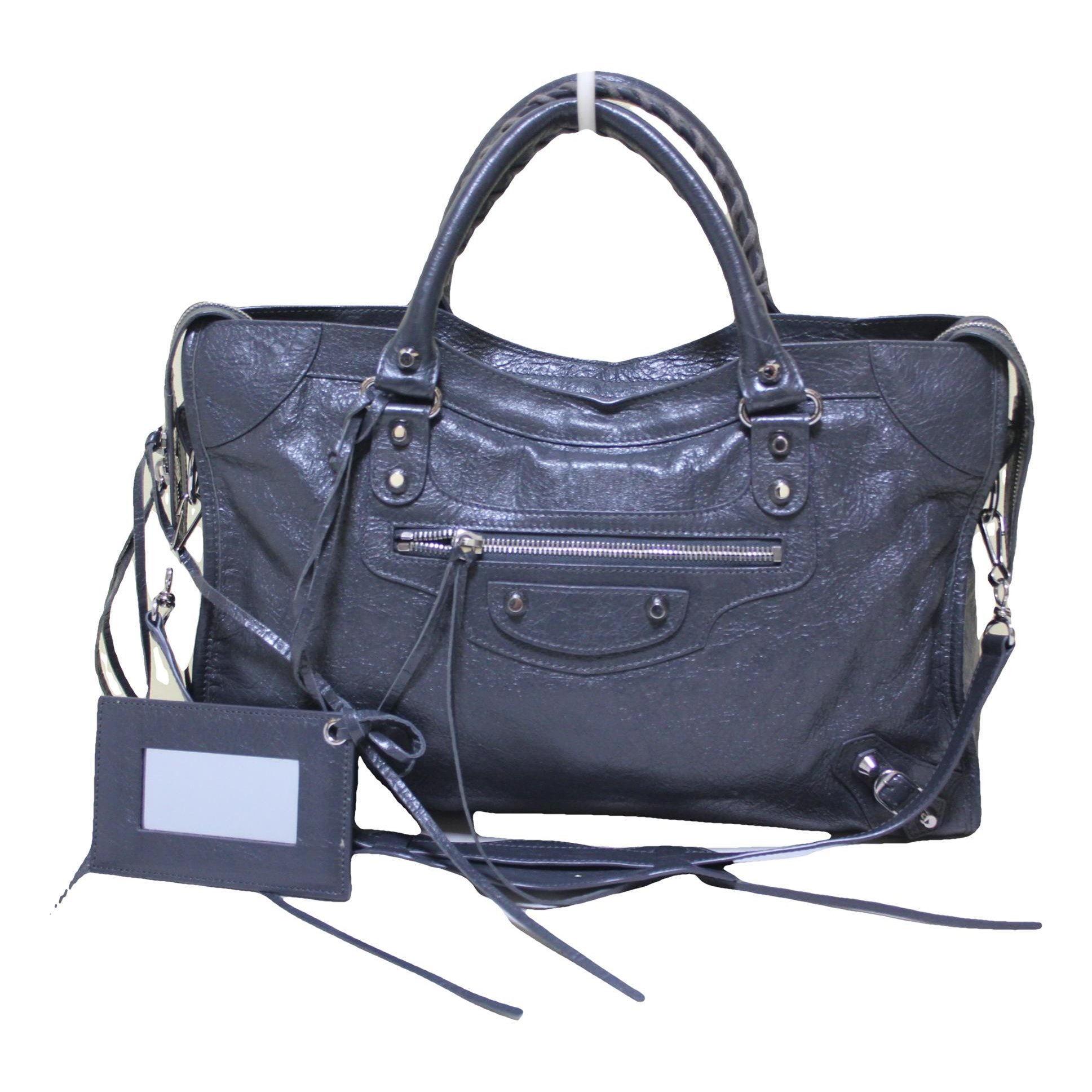 Balenciaga City leather handbag