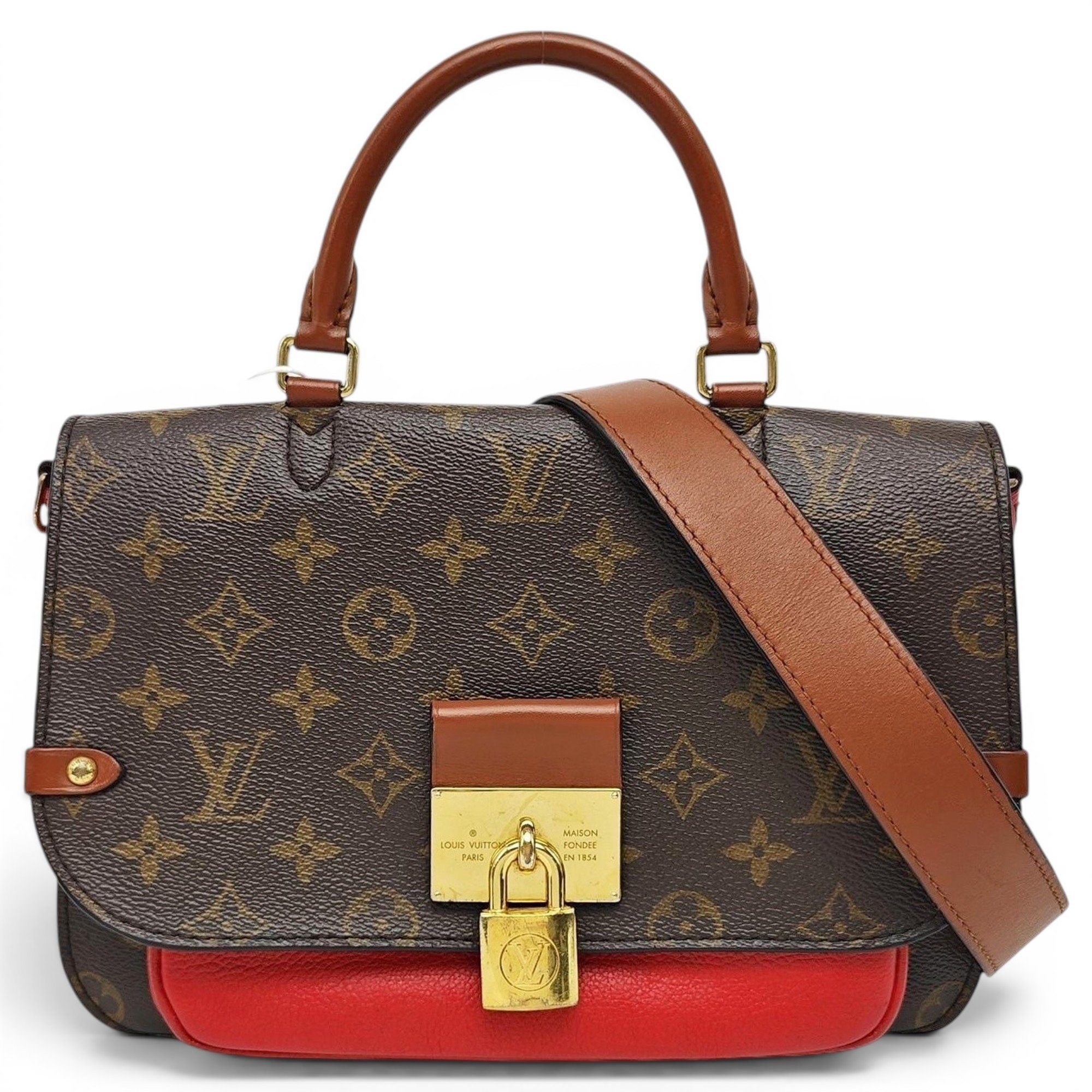 Vaugirard leather handbag